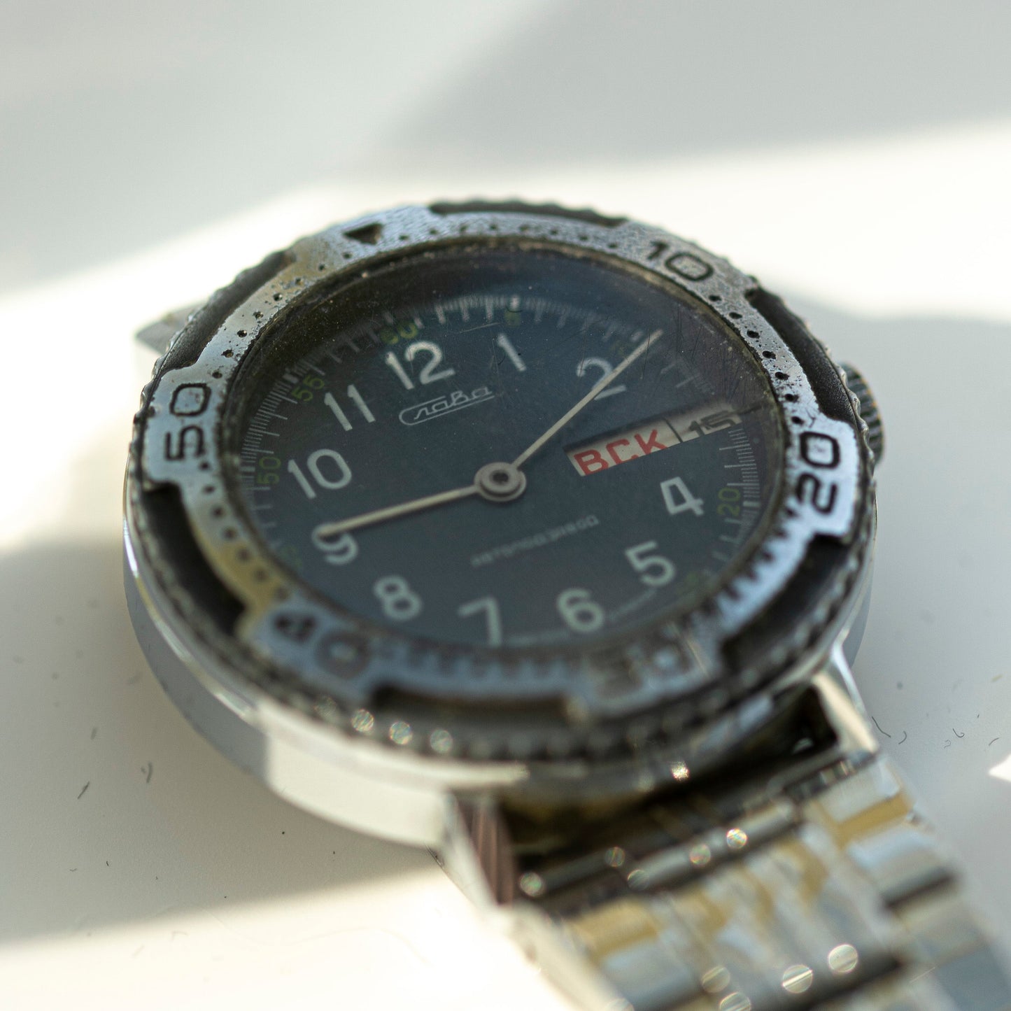 SLAVA STEEL MANUAL USSR PRELOVED WATCH