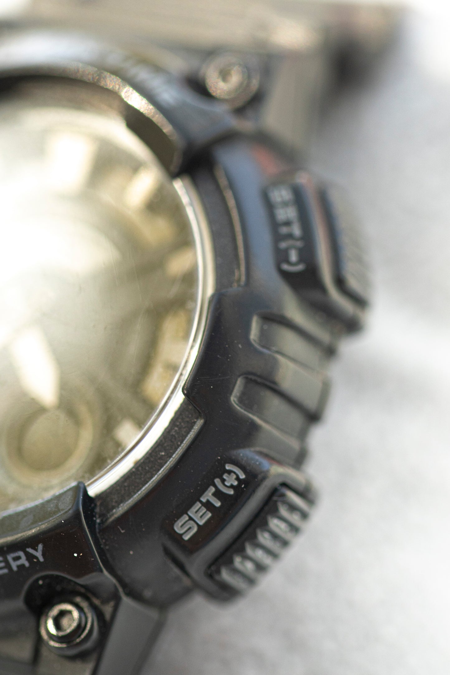 CASIO RESIN JAPAN QUARTZ PRELOVED WATCH