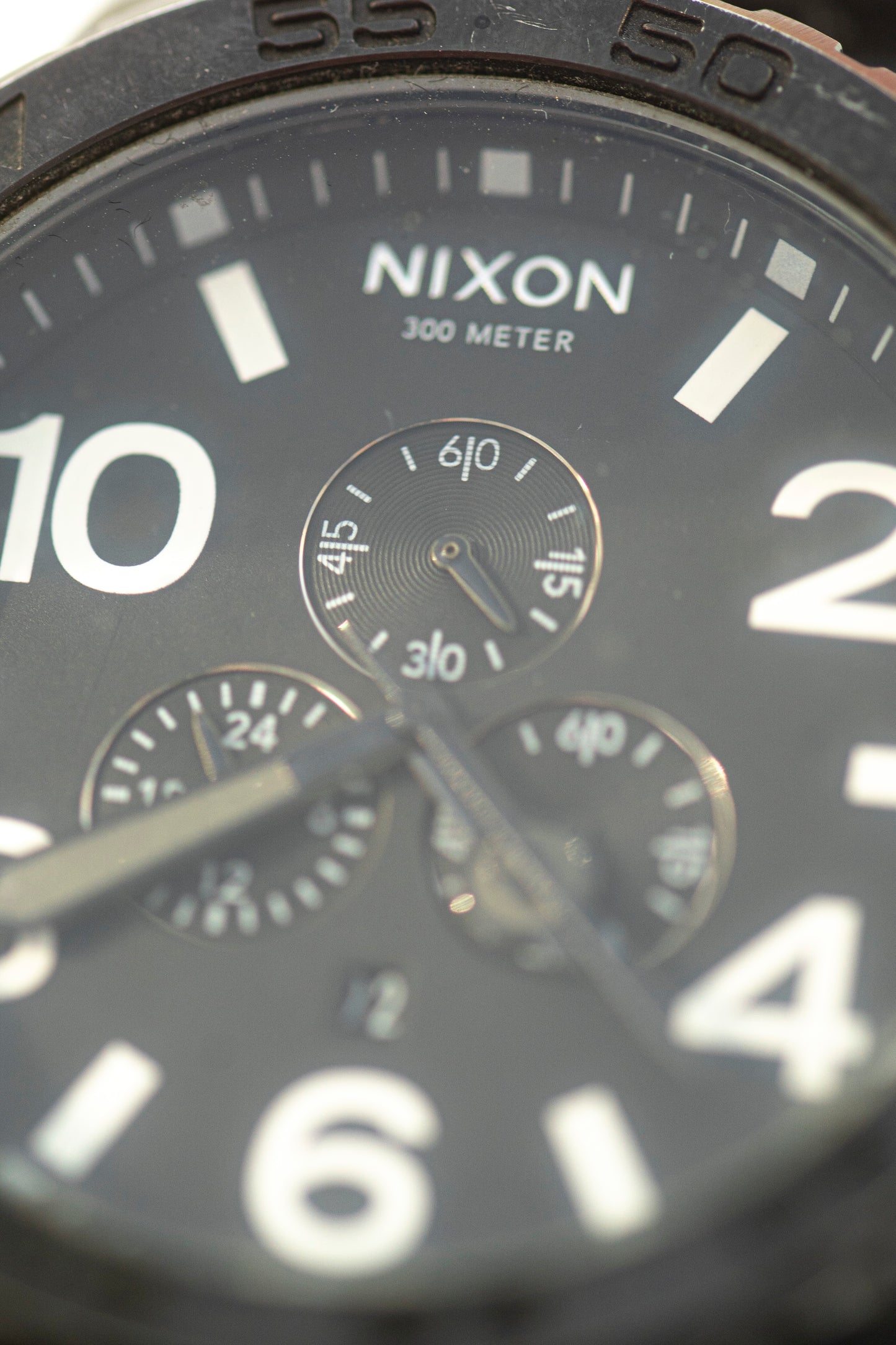 NIXON BLACK STEEL QUARTZ USA DESIGN PRELOVED WATCH