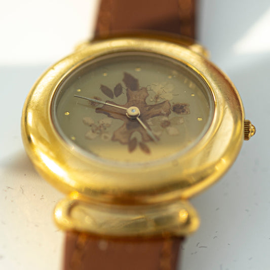 LAURA BIAGIOTTI GOLD PLATED QUARTZ SWISS PRELOVED WATCH