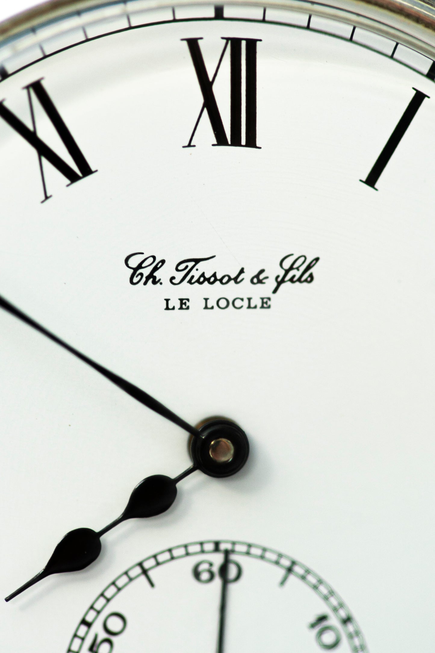 CH. TISSOT & FILS LE LOCLE POCKET WATCH MANUAL SWISS PRELOVED WATCH