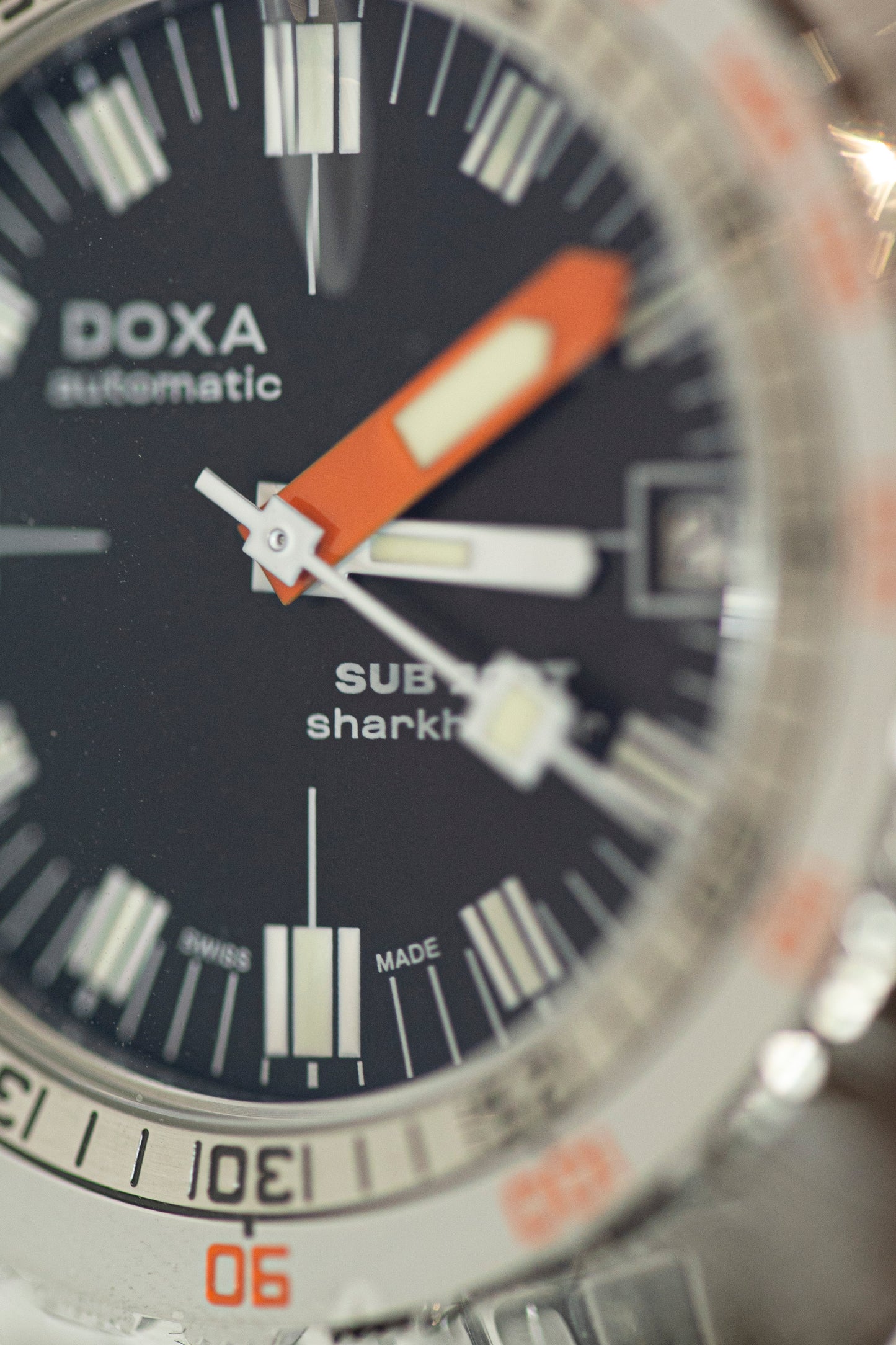 DOXA STEEL SWISS AUTOMATIC NEVER USED WATCH
