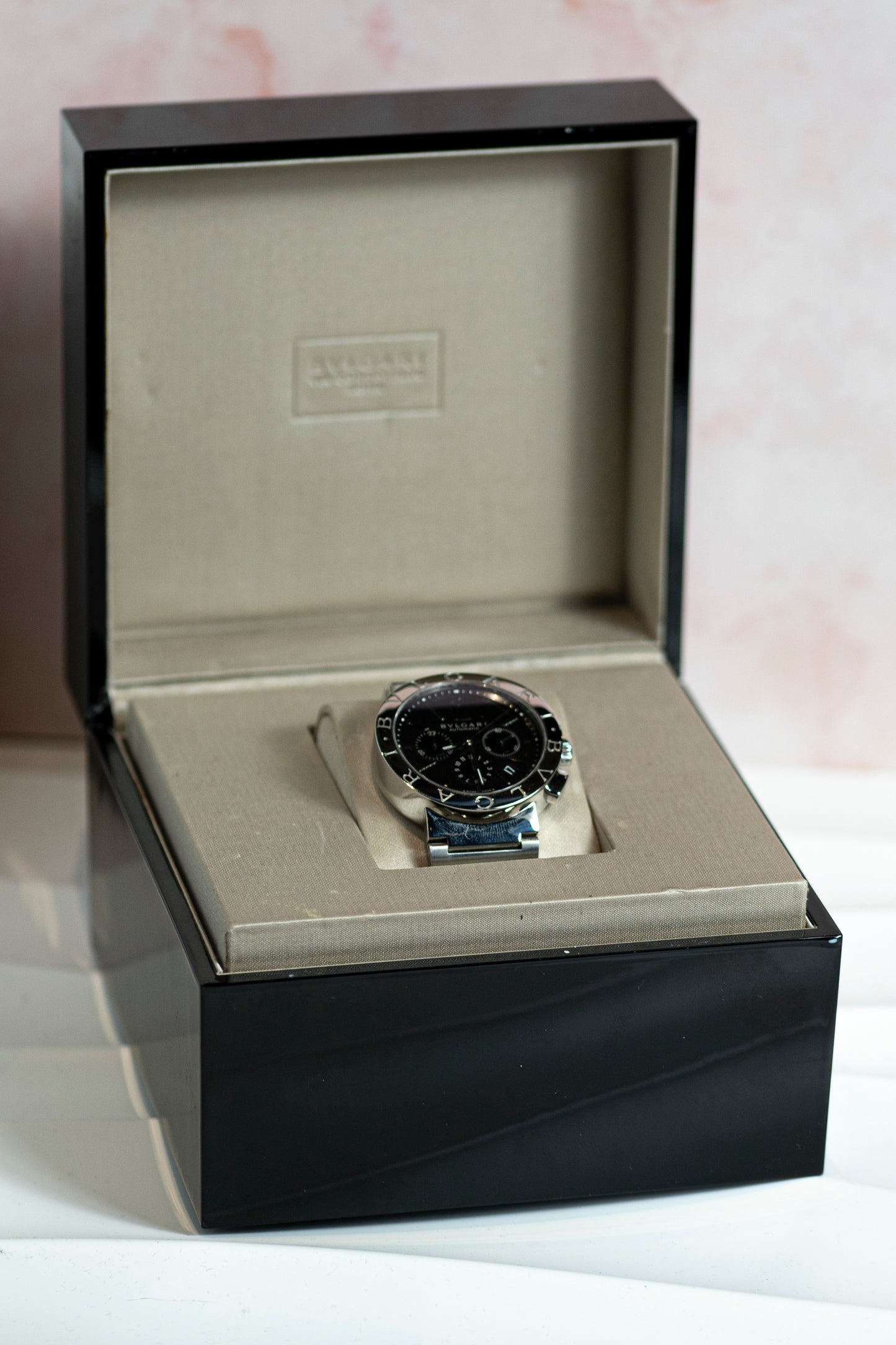 BVLGARI BB42SSCH CHRONOGRAPH AUTOMATIC SWISS PRELOVED FULL-SET WATCH