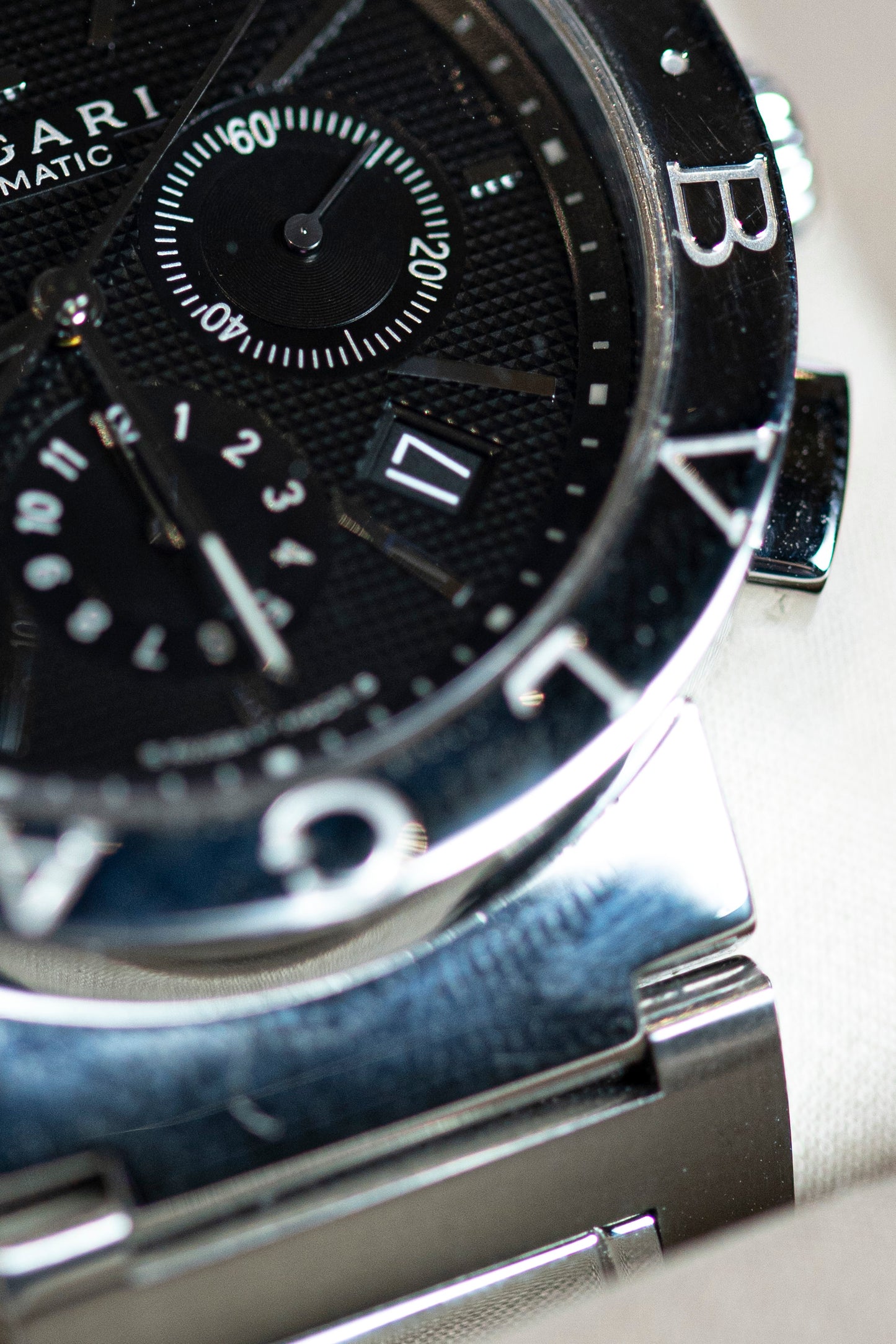 BVLGARI BB42SSCH CHRONOGRAPH AUTOMATIC SWISS PRELOVED FULL-SET WATCH
