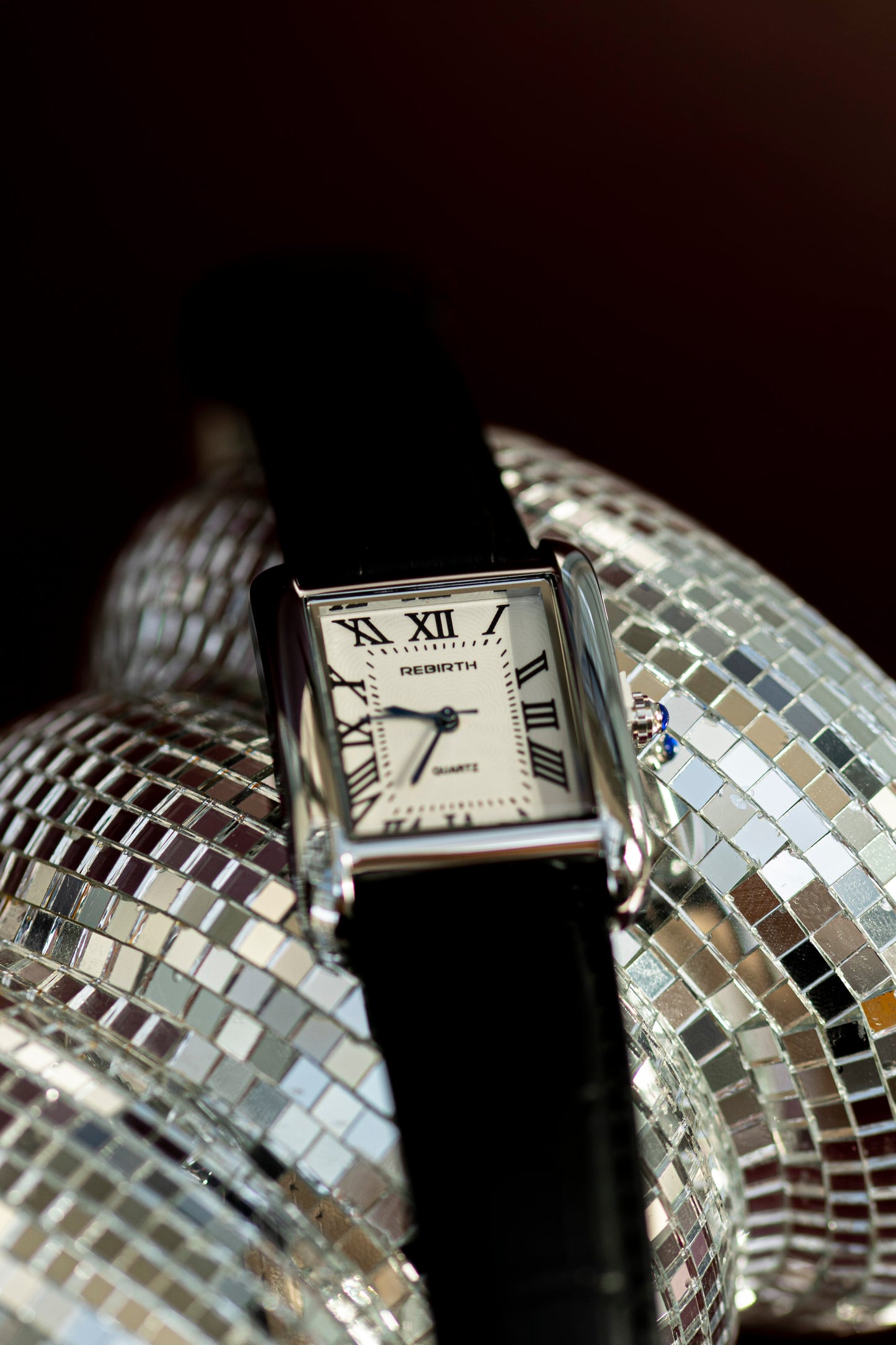REBIRTH STEEL QUARTZ FASHION WATCH CHINESE