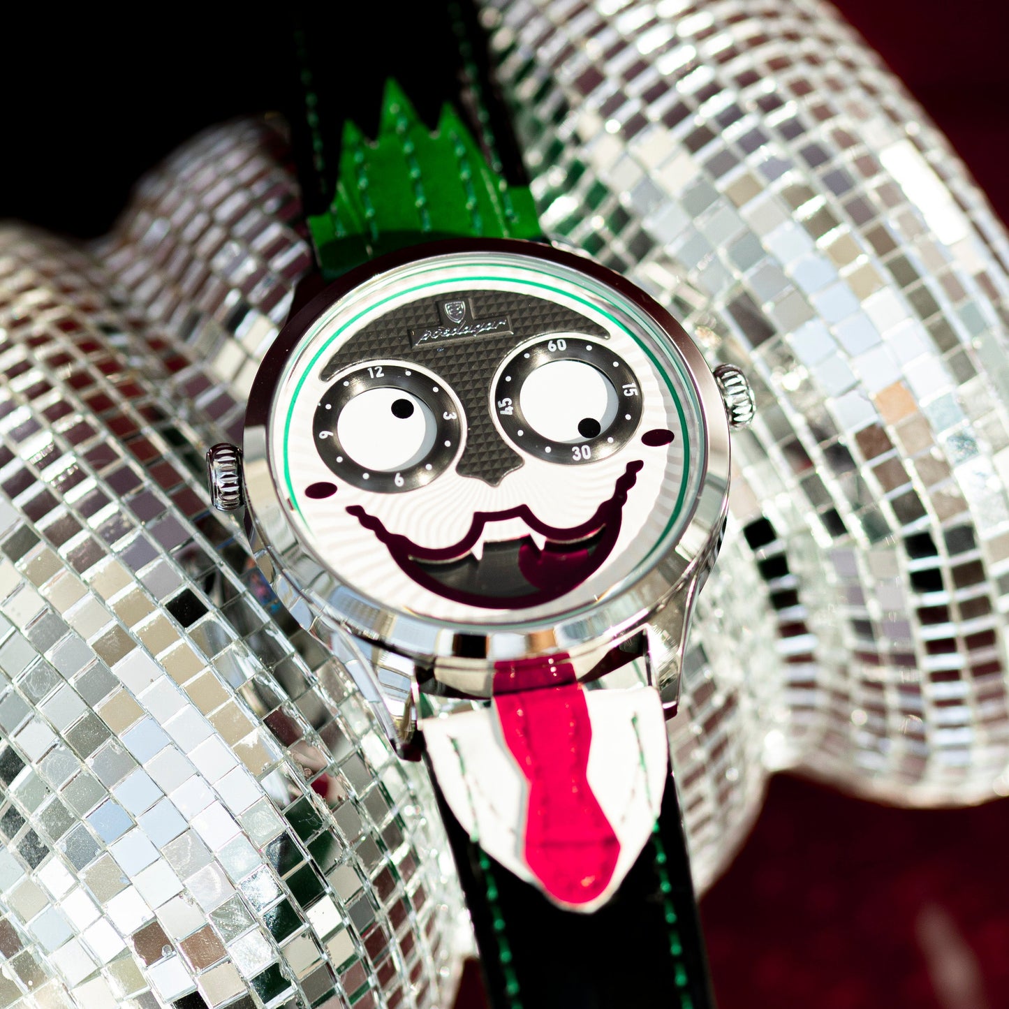 POSEIDON JOKER STEEL QUARTZ FASHION WATCH CHINESE