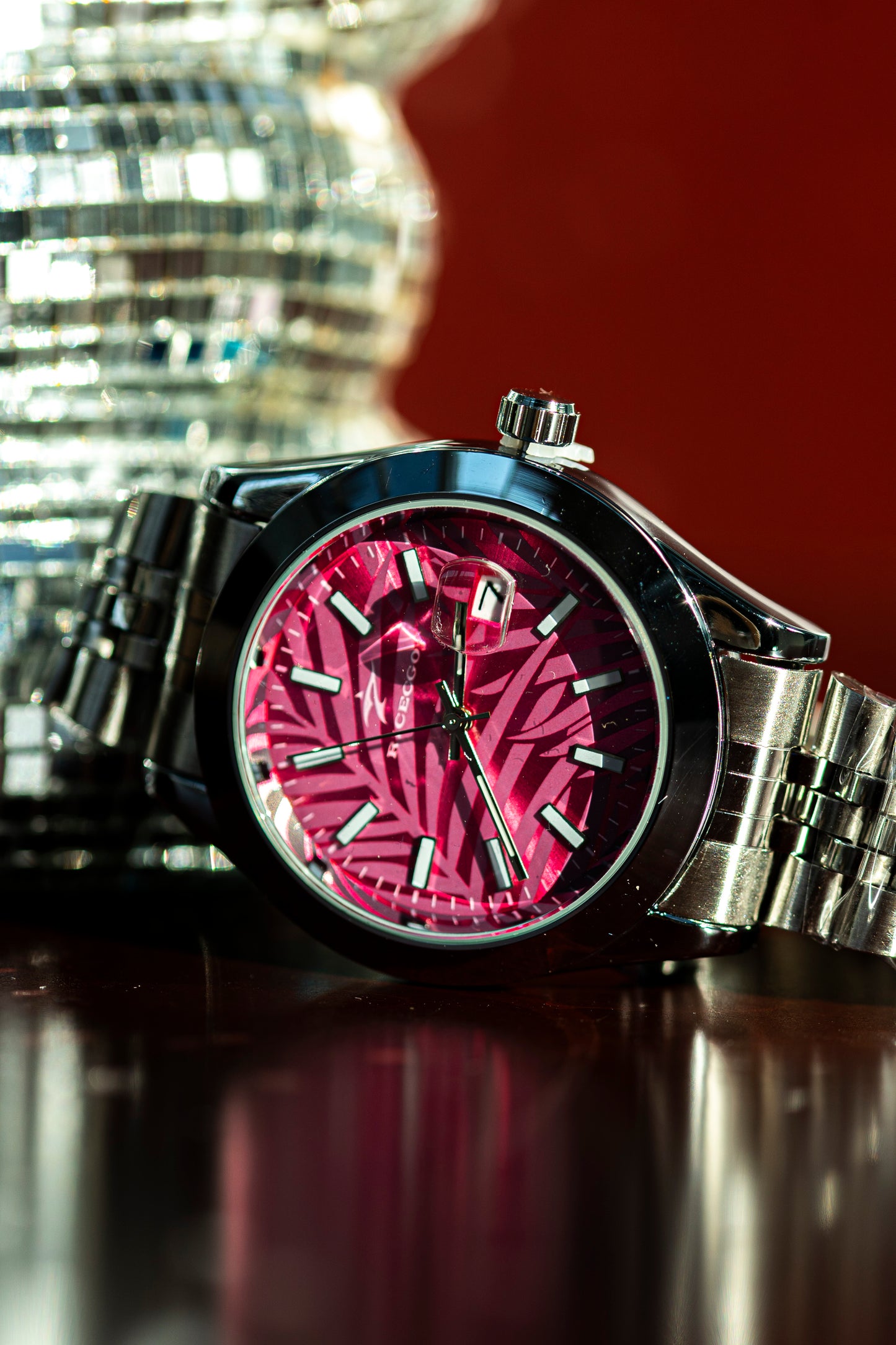 RELOGIO STEEL QUARTZ JAPAN FASHION WATCH