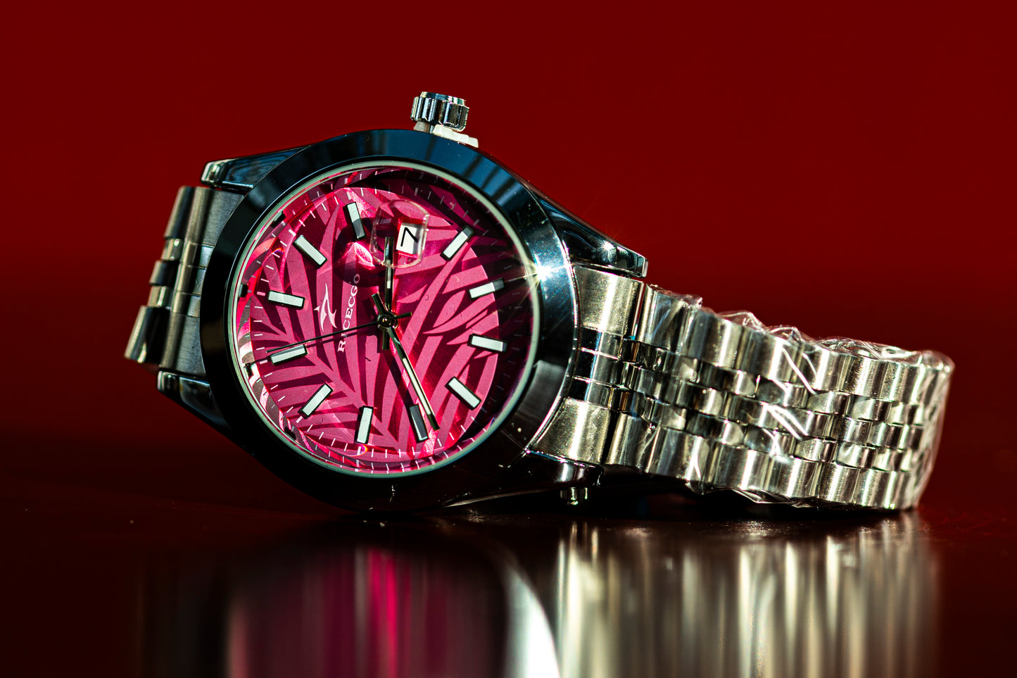 RELOGIO STEEL QUARTZ JAPAN FASHION WATCH