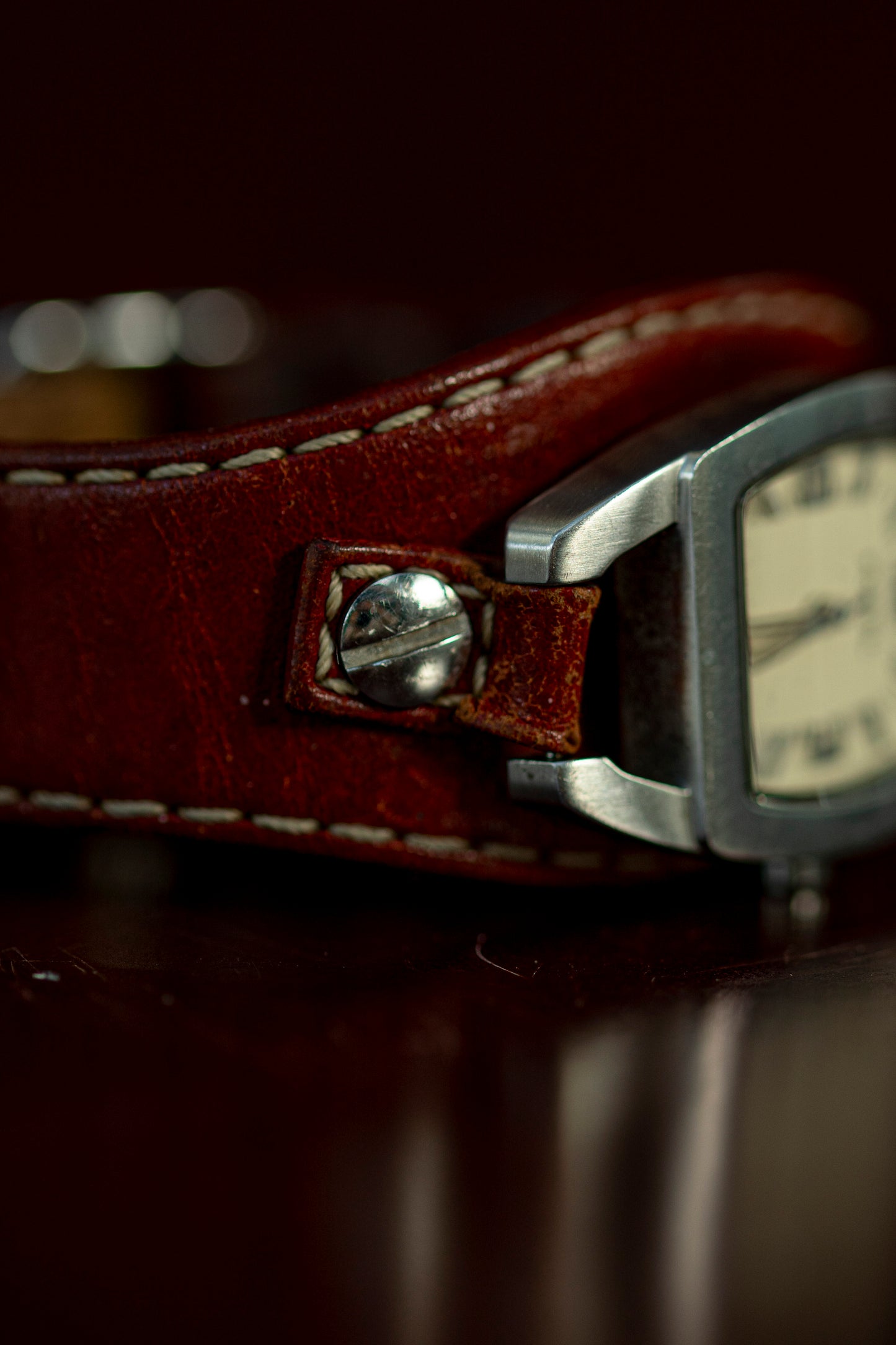 FOSSIL STEEL QUARTZ USA PRELOVED WATCH