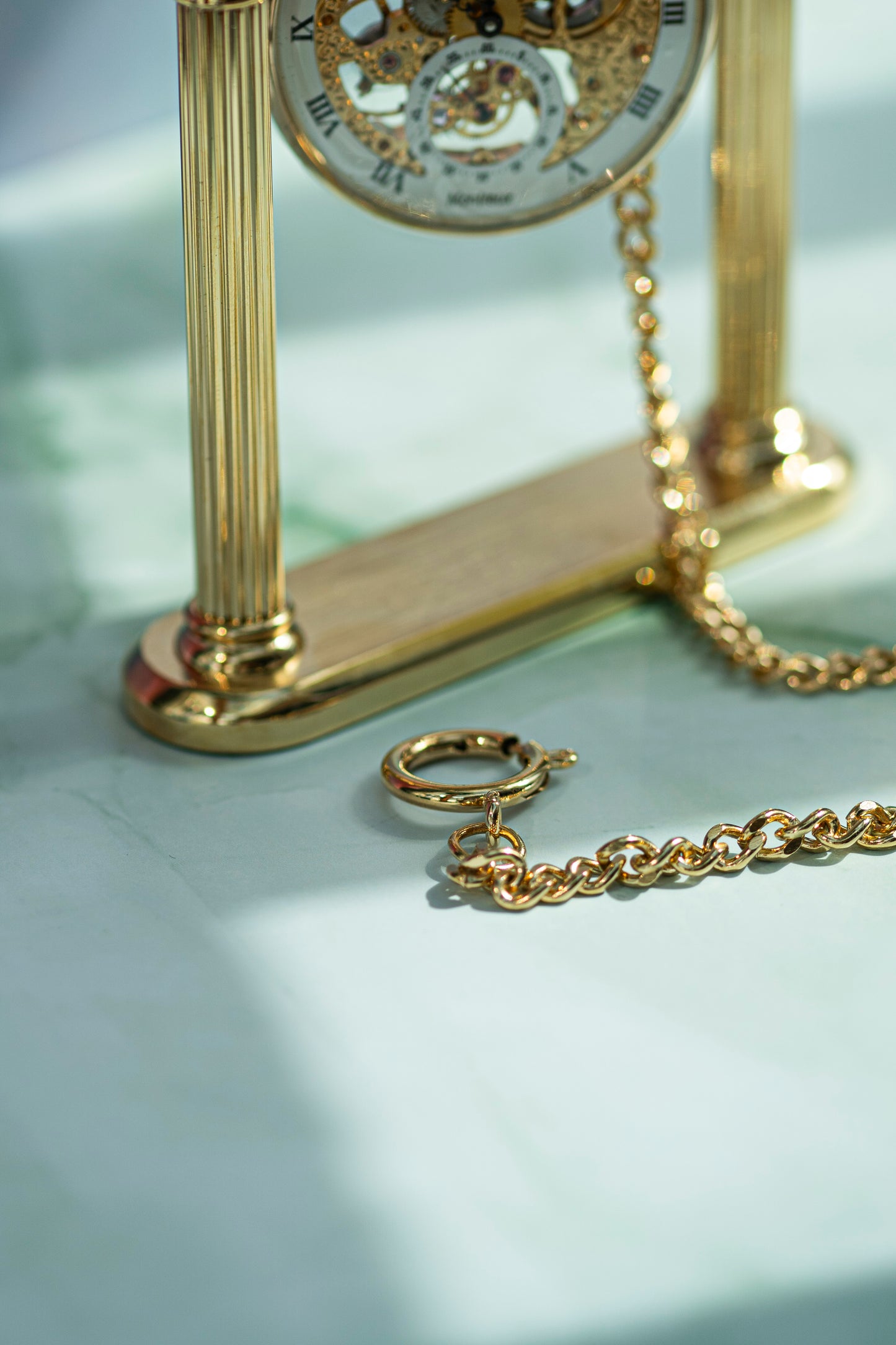 MONTREUX SKELETON GOLD PLATED MANUAL SWISS PRELOVED POCKET WATCH
