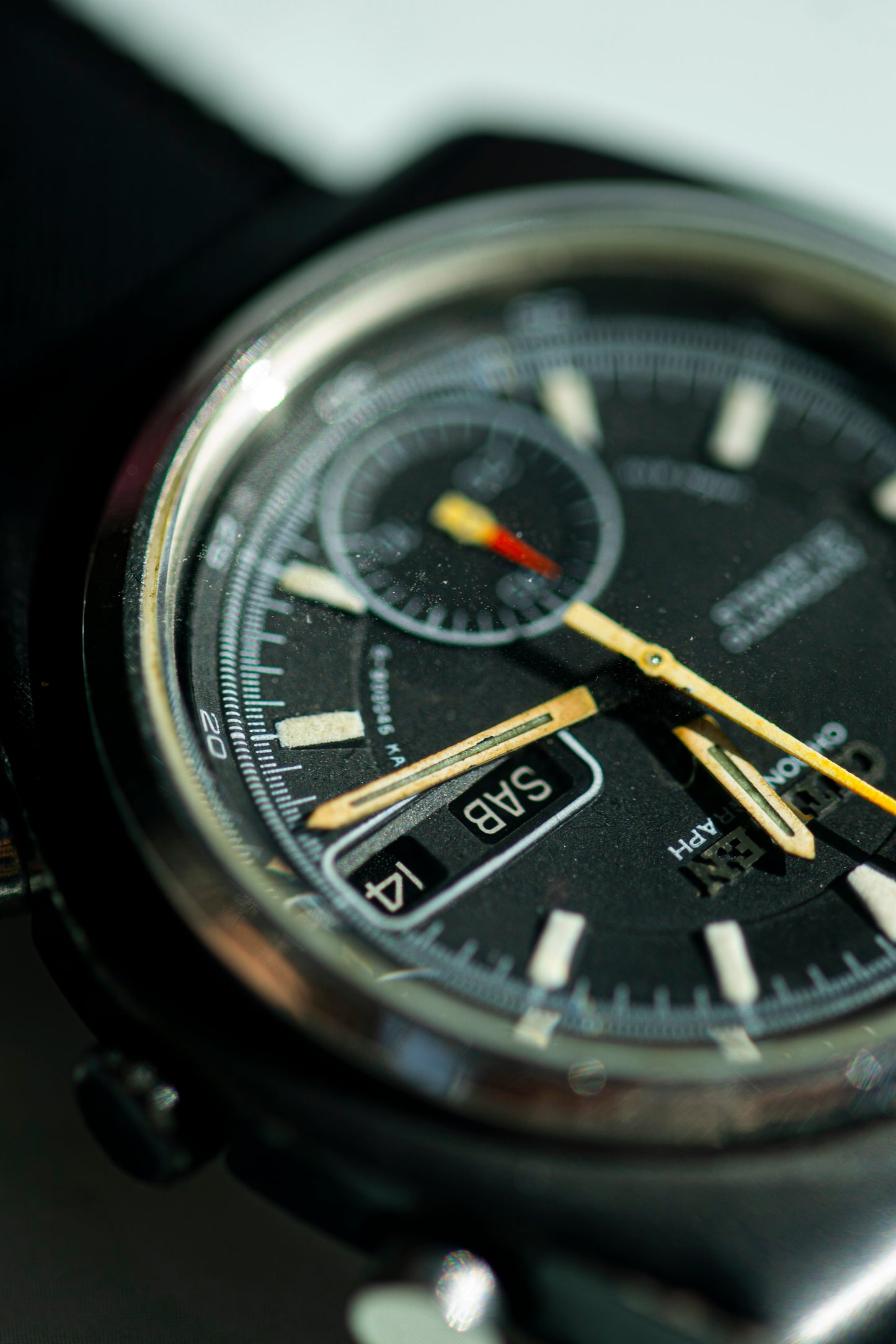 CITIZEN FLYBACK CHRONOGRAPH AUTOMATIC JAPAN PRELOVED WATCH