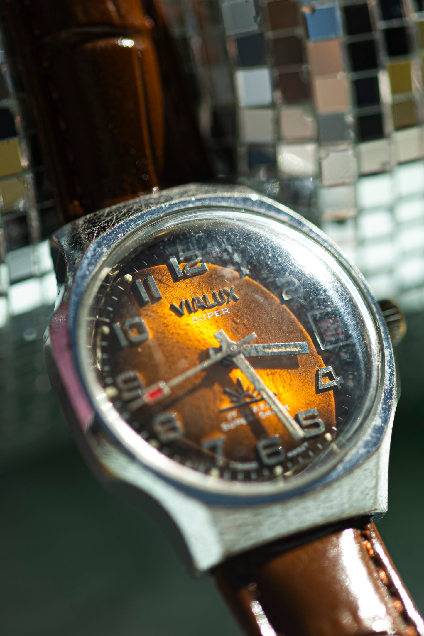 VIALUX SUPERVINTAGE 1970s MANUAL WINDING SWISS PRELOVED WATCH