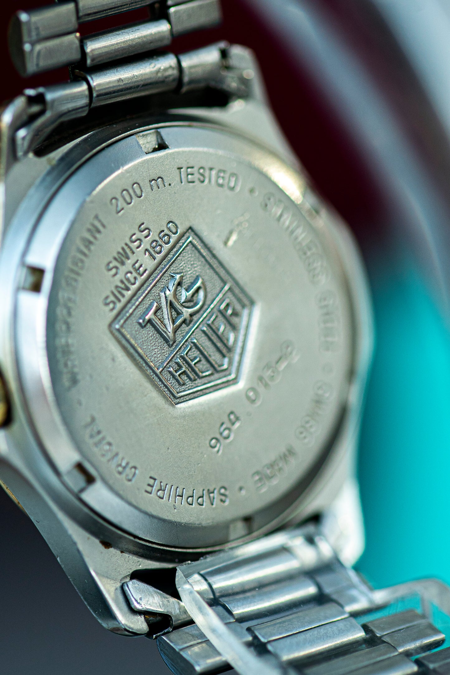 TAG HEUER 2000 PROFESSIONAL TWO TONE QUARTZ SWISS PRELOVED WATCH