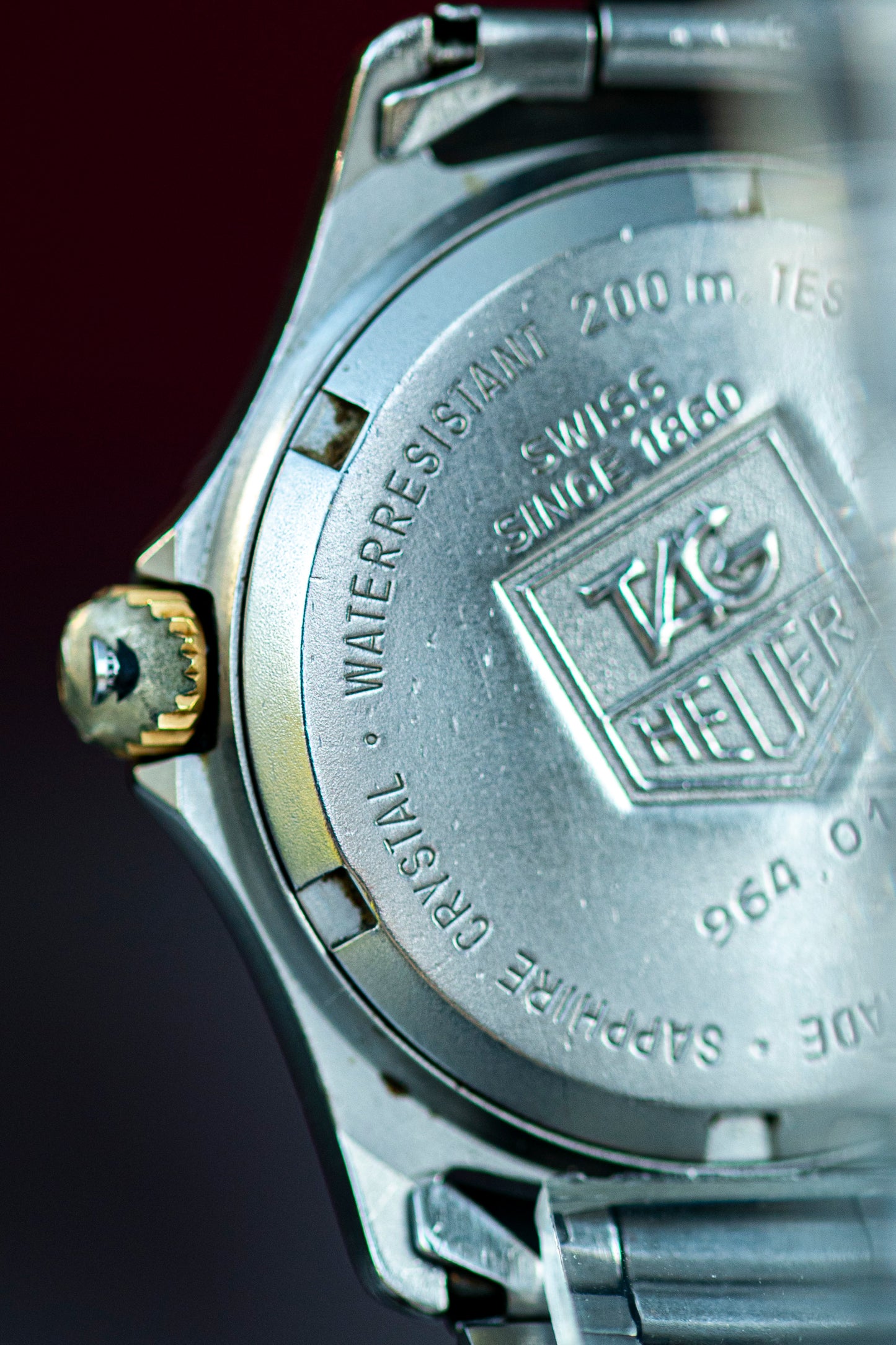 TAG HEUER 2000 PROFESSIONAL TWO TONE QUARTZ SWISS PRELOVED WATCH