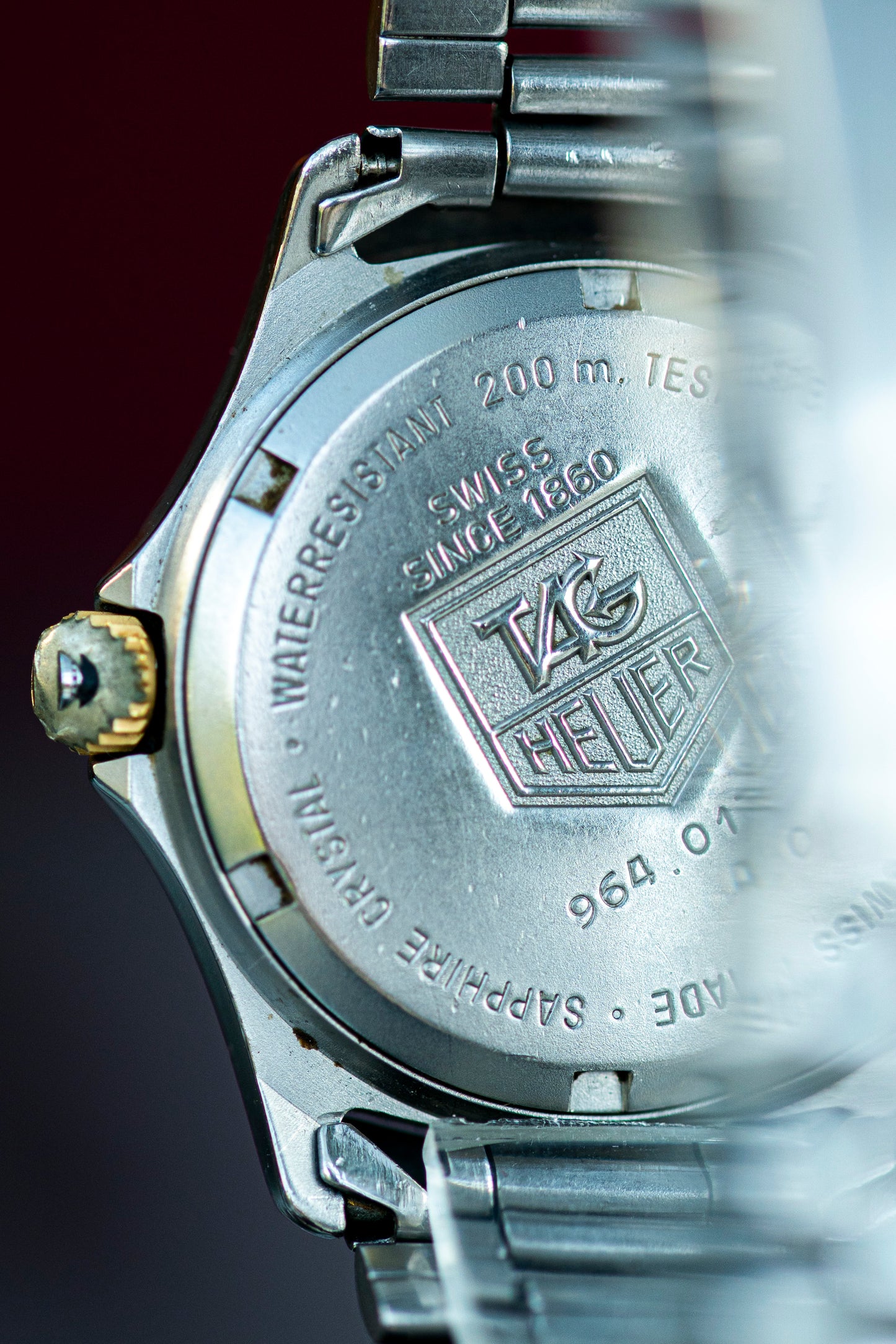 TAG HEUER 2000 PROFESSIONAL TWO TONE QUARTZ SWISS PRELOVED WATCH