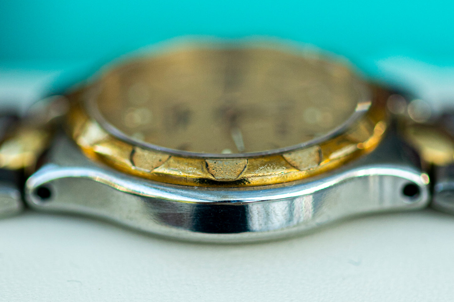 LONGINES CONQUEST TWO-TONE QUARTZ SWISS PRELOVED WATCH