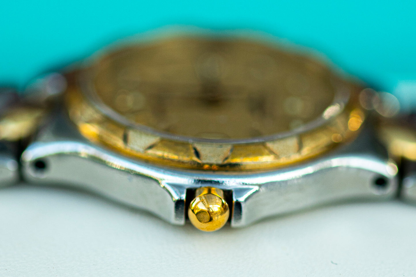 LONGINES CONQUEST TWO-TONE QUARTZ SWISS PRELOVED WATCH