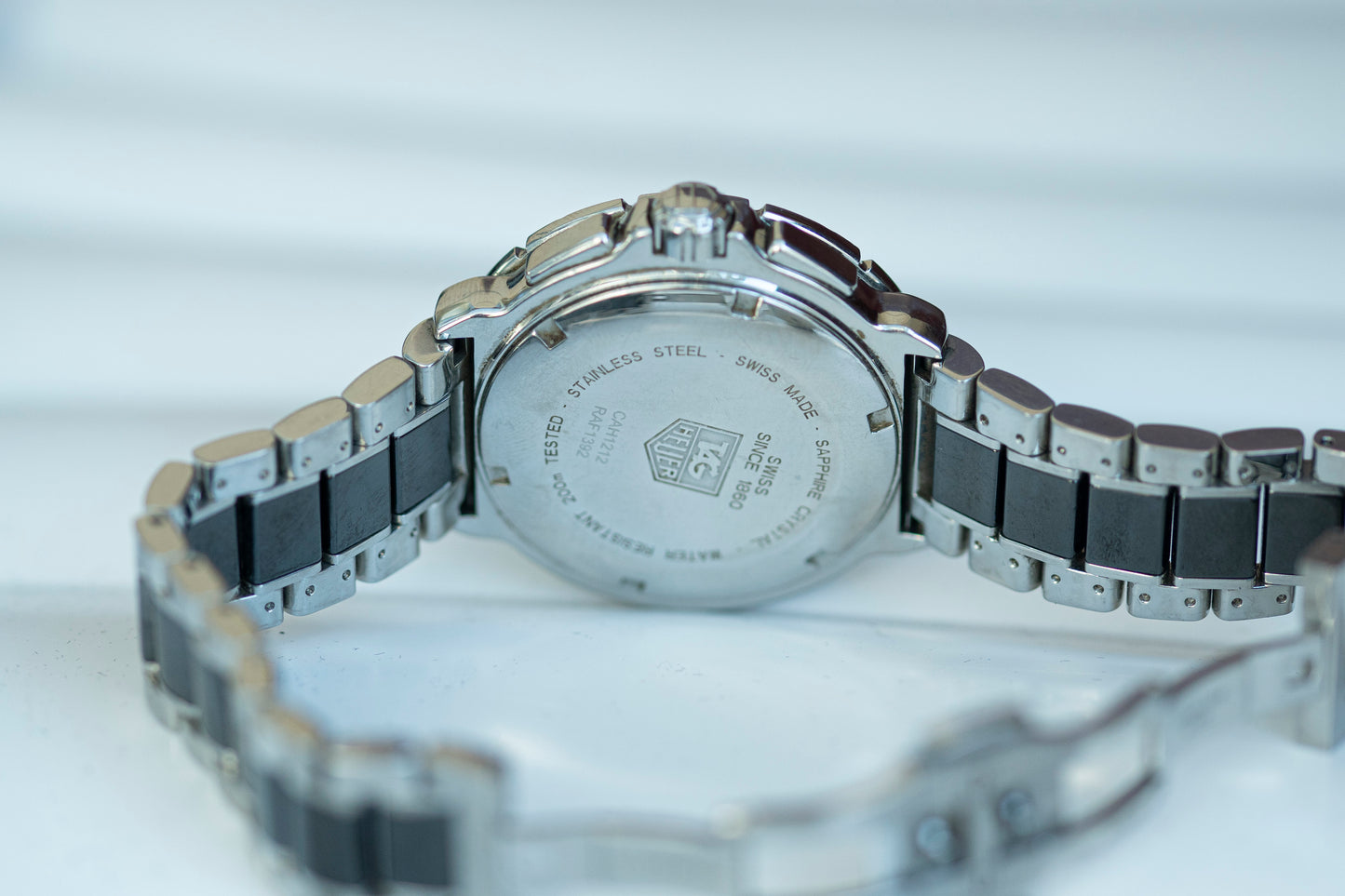 TAG HEUER FORMULA 1 FACTORY DIAMONDS CHRONOGRAPH QUARTZ SWISS PRELOVED WATCH