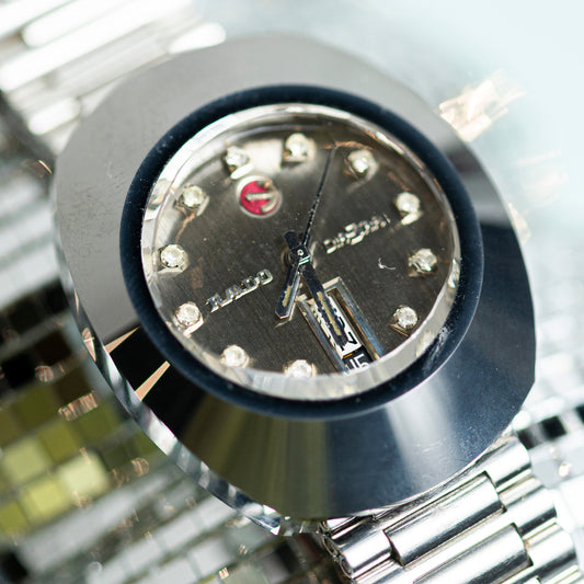 RADO DIASTAR 2000s AUTOMATIC CERAMIC CASE STEEL BRACELET DAY DATE SWISS PRELOVED WATCH