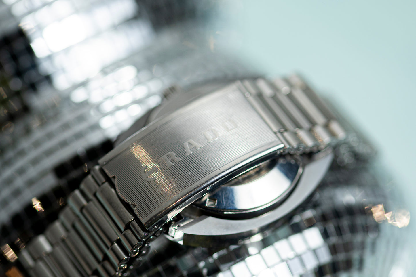 RADO DIASTAR 2000s AUTOMATIC CERAMIC CASE STEEL BRACELET DAY DATE SWISS PRELOVED WATCH