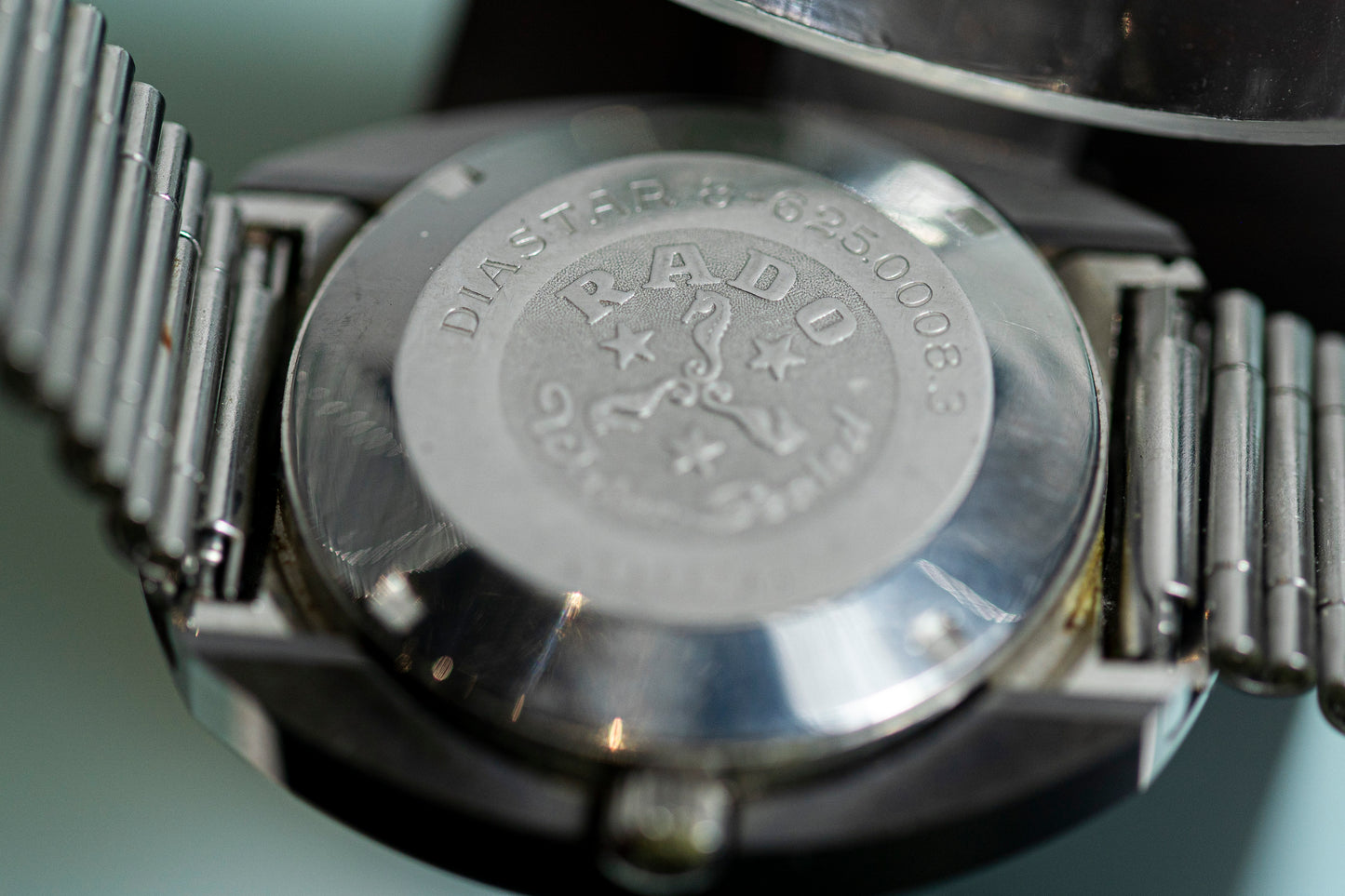 RADO DIASTAR 2000s AUTOMATIC CERAMIC CASE STEEL BRACELET DAY DATE SWISS PRELOVED WATCH