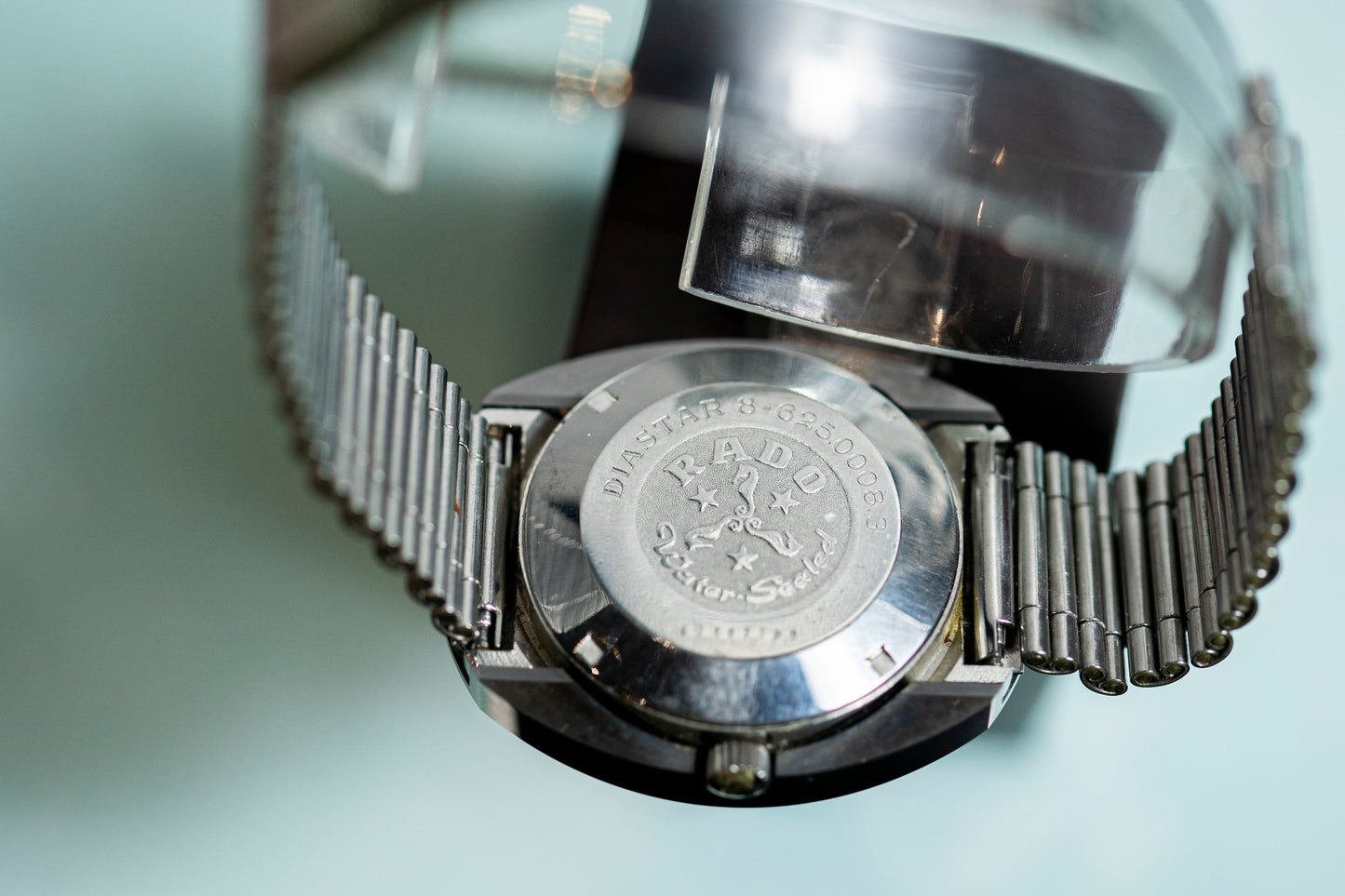 RADO DIASTAR 2000s AUTOMATIC CERAMIC CASE STEEL BRACELET DAY DATE SWISS PRELOVED WATCH