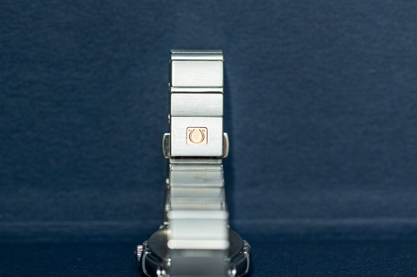 OMEGA CONSTELLATION SUPERNOVA DIAL FACTORY DIAMONDS QUARTZ STAINLESS STEEL SWISS PRELOVED WATCH
