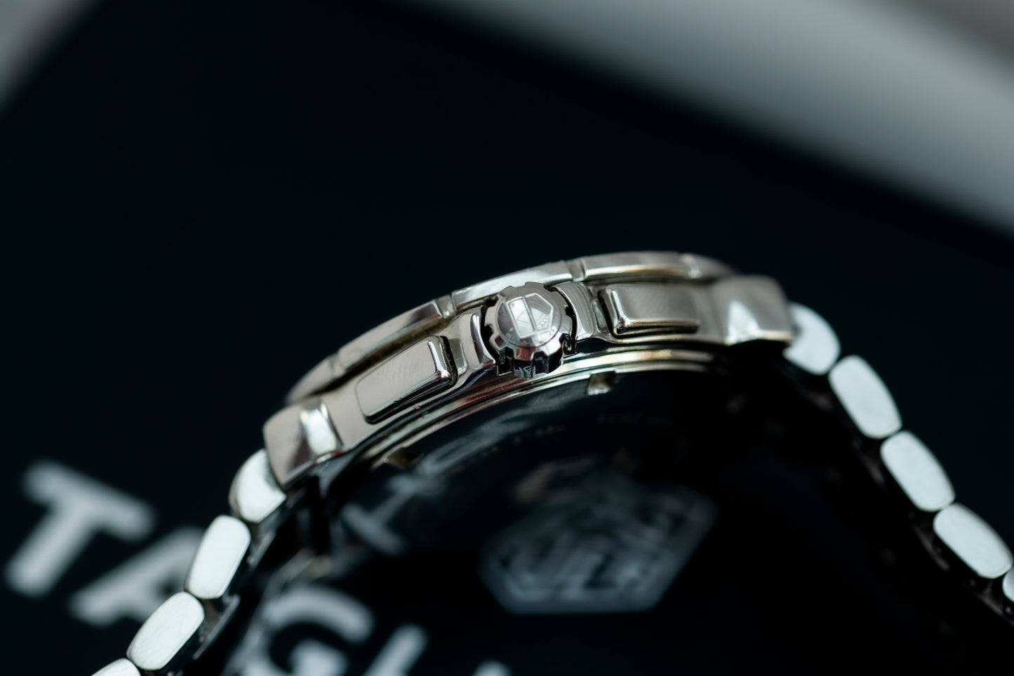 TAG HEUER FORMULA 1 DIAMOND CHRONOGRAPH BLACK DIAL FULL SET SWISS PRELOVED WATCH