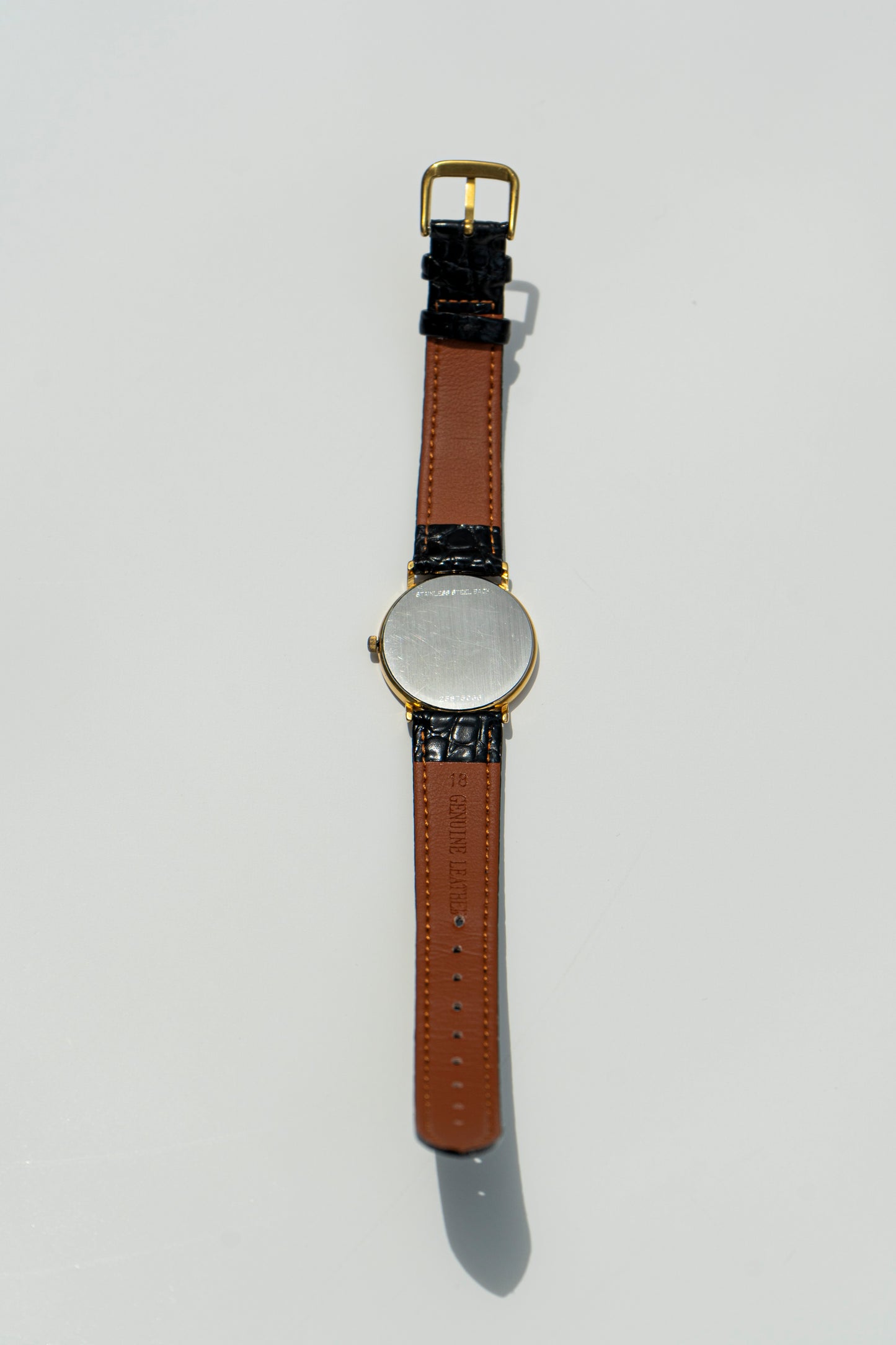 LONGINES PRESENCE WHITE DIAL GOLD-TONE QUARTZ SWISS PRELOVED WATCH
