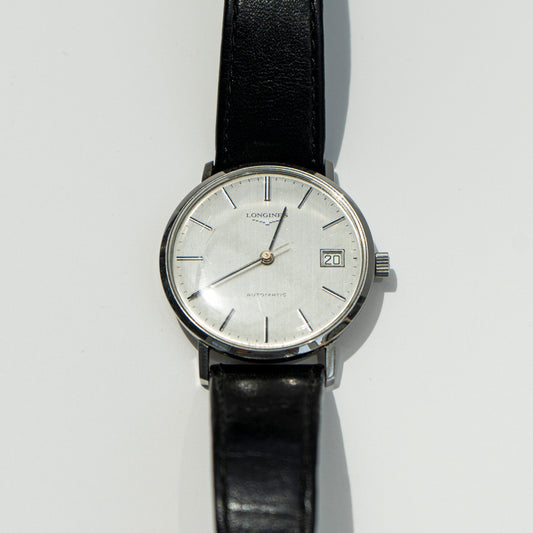 LONGINES AUTOMATIC WHITE DIAL SWISS PRELOVED WATCH