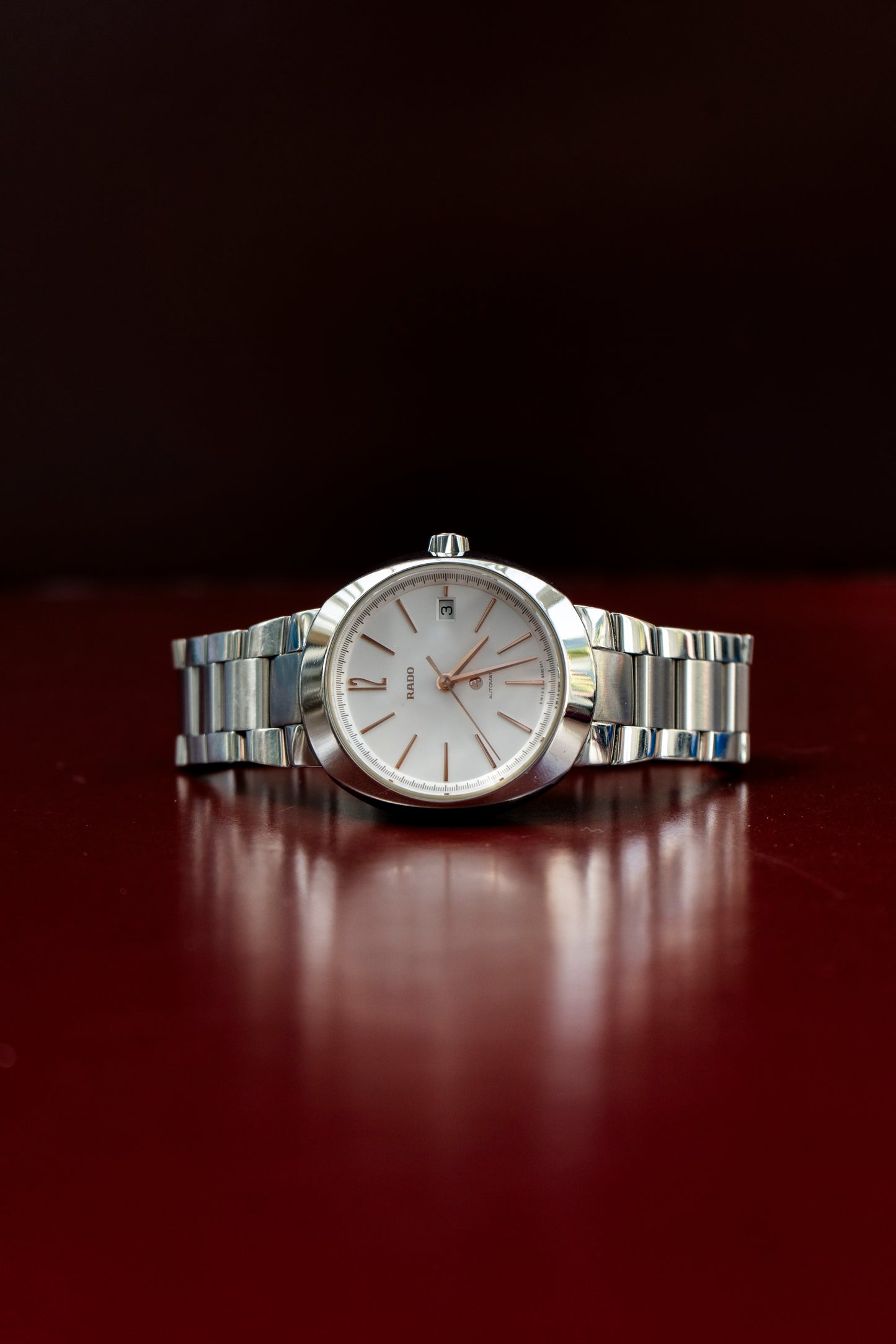 RADO D-STAR AUTOMATIC WHITE DIAL TITANIUM SWISS PRELOVED WATCH