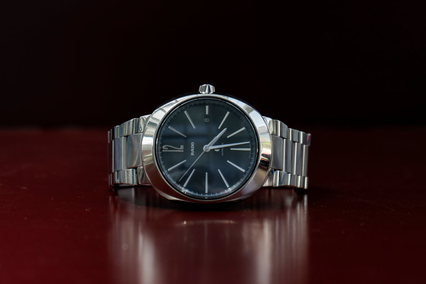RADO D-STAR AUTOMATIC BLACK DIAL TITANIUM SWISS PRELOVED WATCH