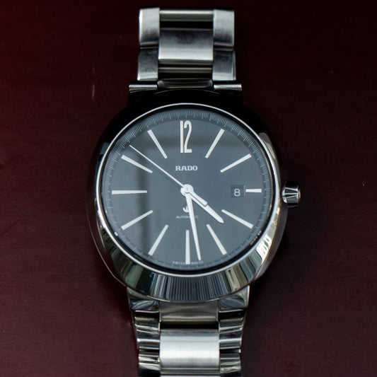RADO D-STAR AUTOMATIC BLACK DIAL TITANIUM SWISS PRELOVED WATCH