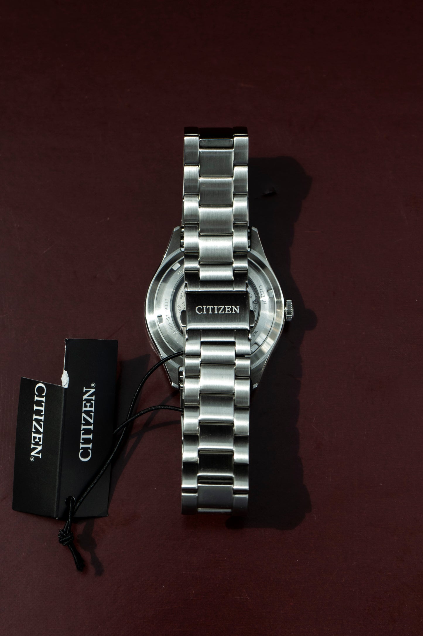 CITIZEN NJ0191-81Z AUTOMATIC YELLOW DIAL STAINLESS STEEL JAPAN WATCH