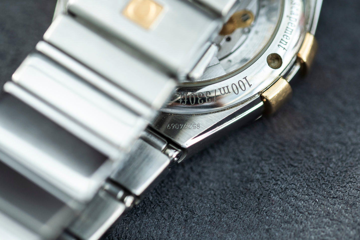 OMEGA CONSTELLATION CO-AXIAL CHRONOMETER AUTOMATIC MOTHER OF PEARL DIAL TWO TONE SWISS PRELOVED WATCH