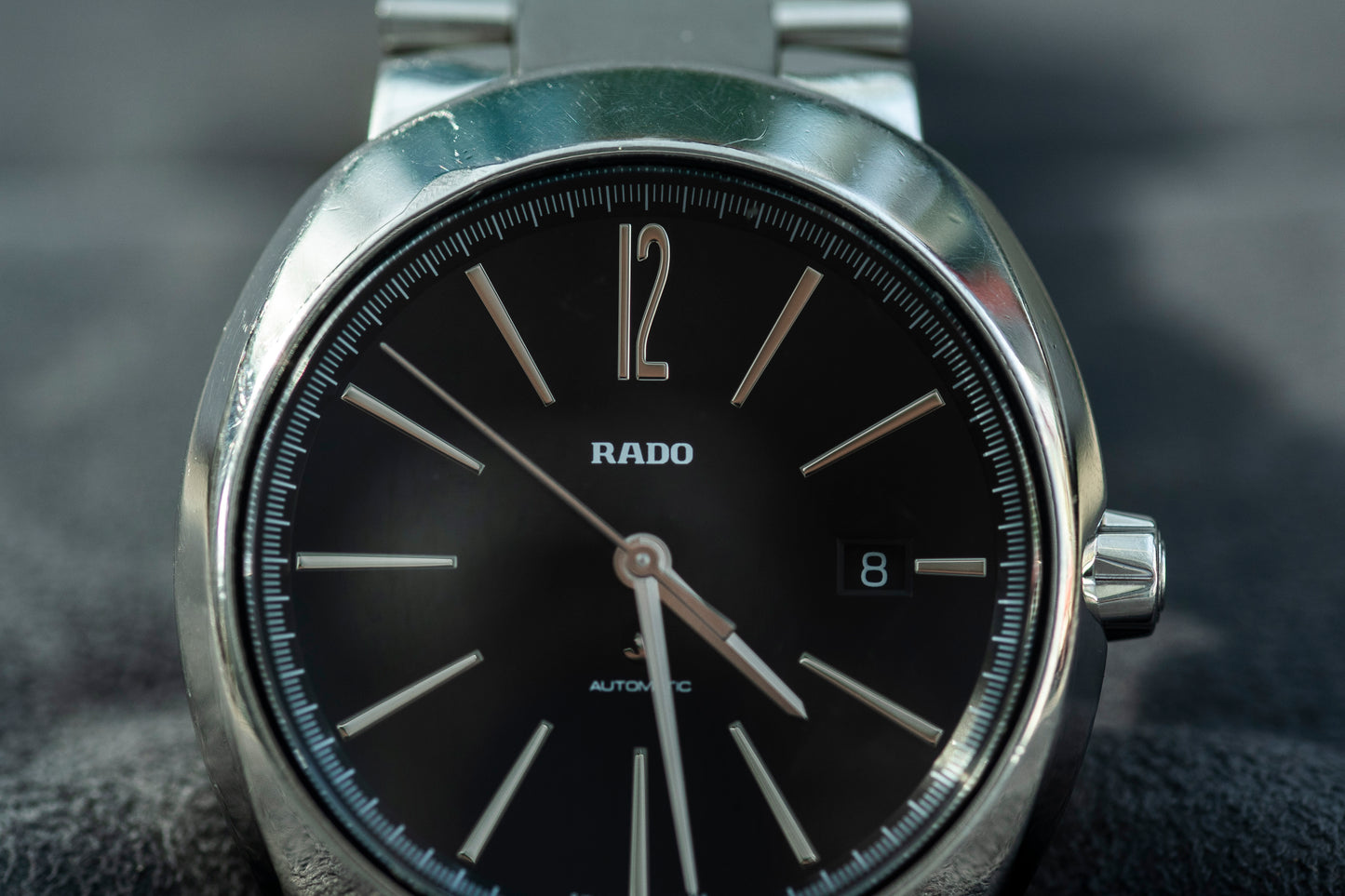 RADO D-STAR AUTOMATIC BLACK DIAL TITANIUM SWISS PRELOVED WATCH