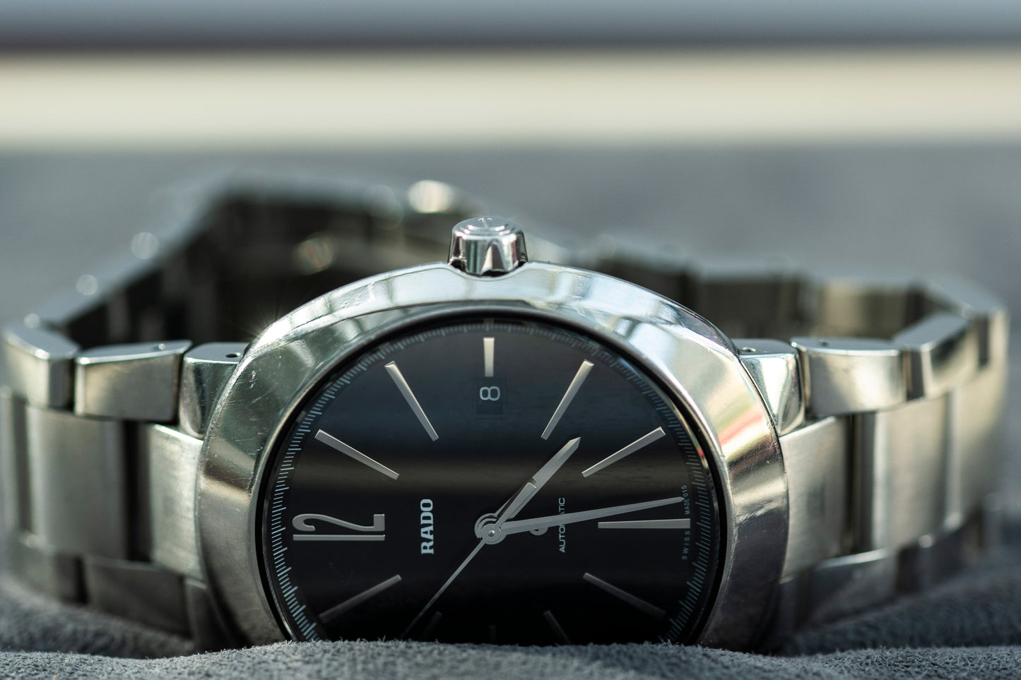 RADO D-STAR AUTOMATIC BLACK DIAL TITANIUM SWISS PRELOVED WATCH