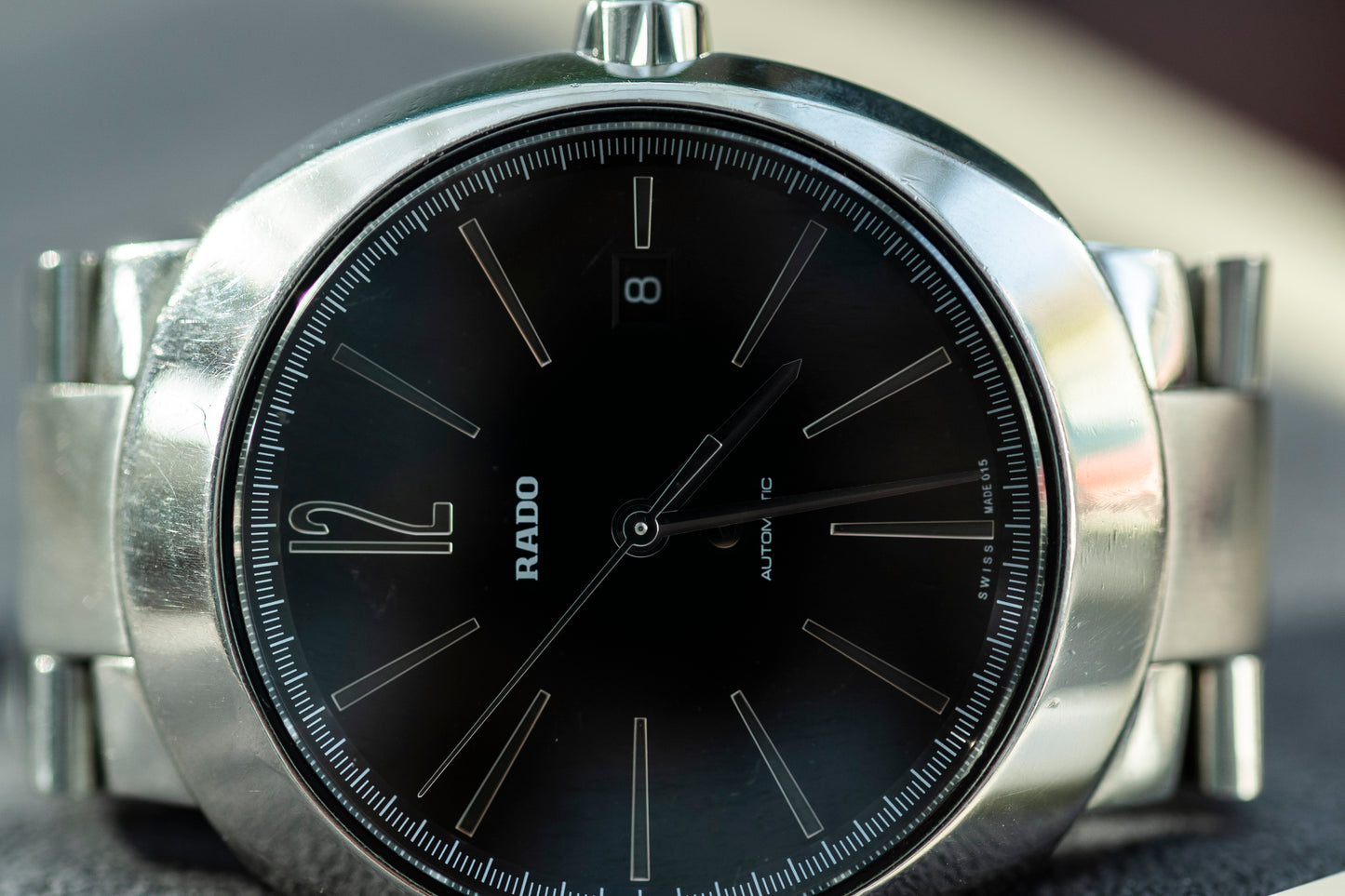 RADO D-STAR AUTOMATIC BLACK DIAL TITANIUM SWISS PRELOVED WATCH