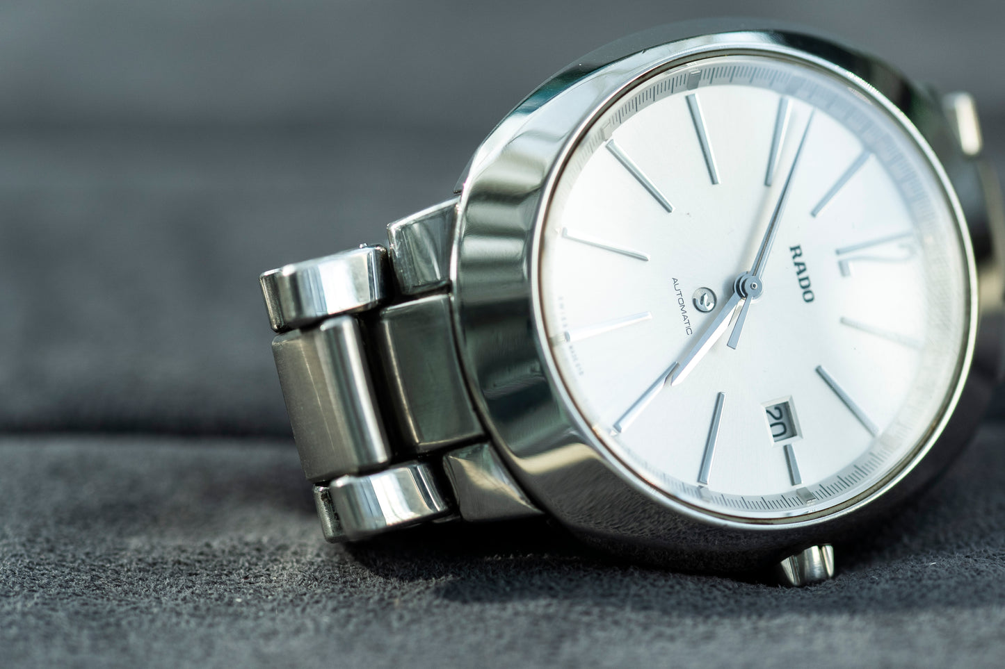 RADO D-STAR AUTOMATIC SILVER DIAL TITANIUM SWISS PRELOVED WATCH