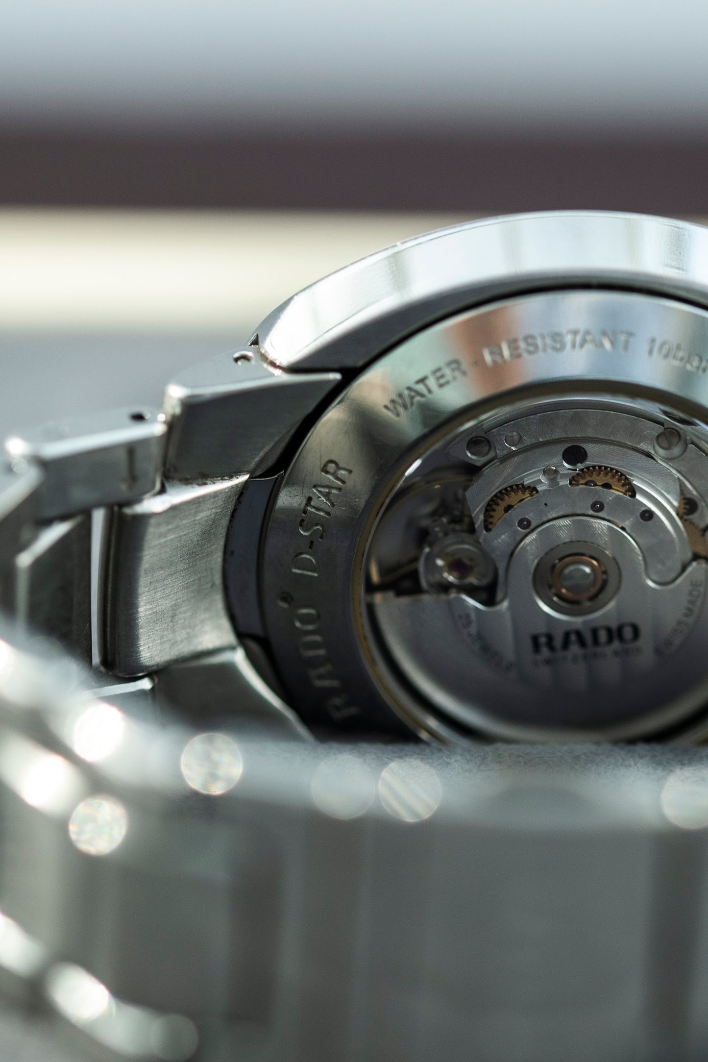 RADO D-STAR AUTOMATIC SILVER DIAL TITANIUM SWISS PRELOVED WATCH