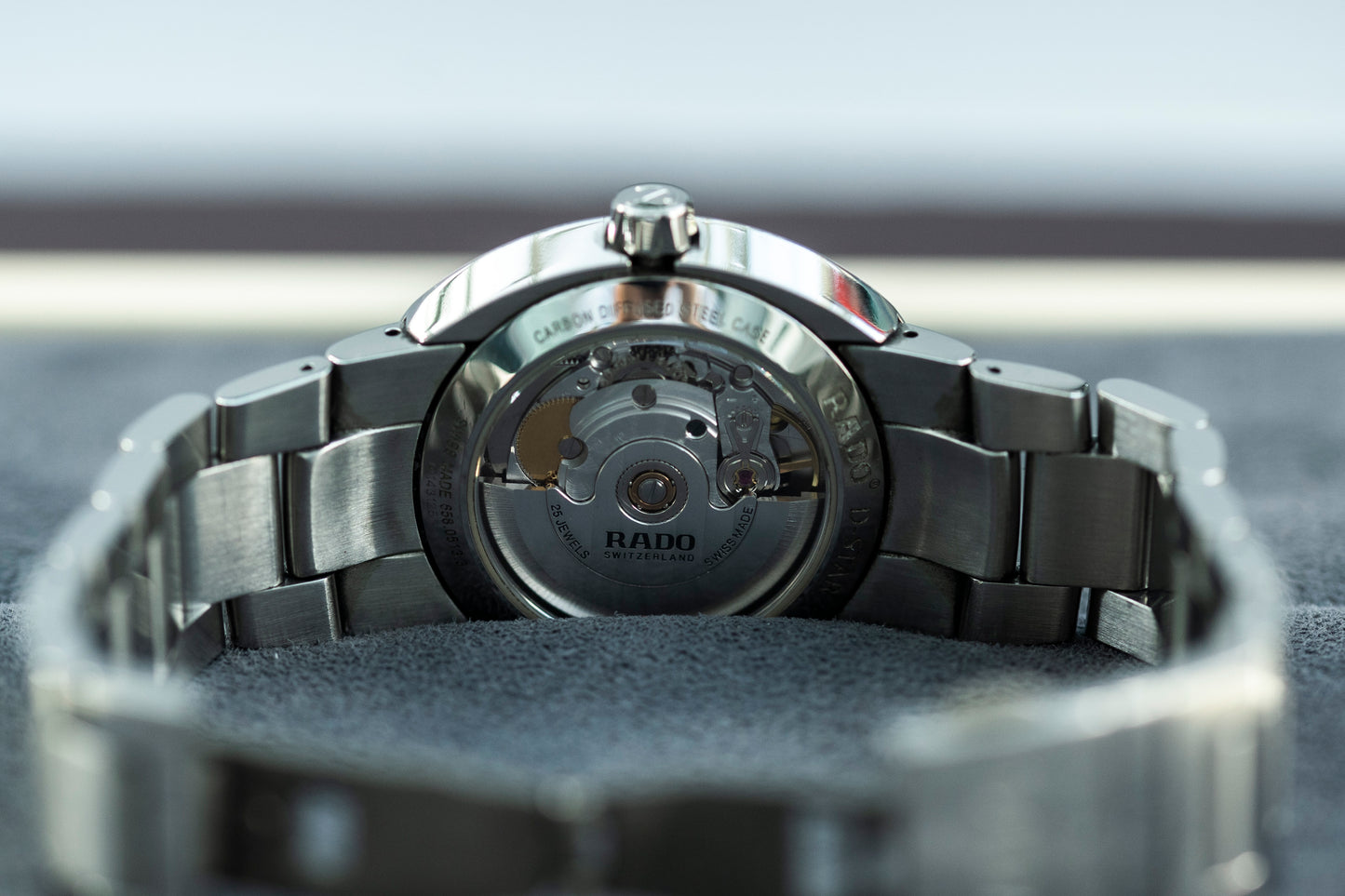 RADO D-STAR AUTOMATIC WHITE DIAL TITANIUM SWISS PRELOVED WATCH