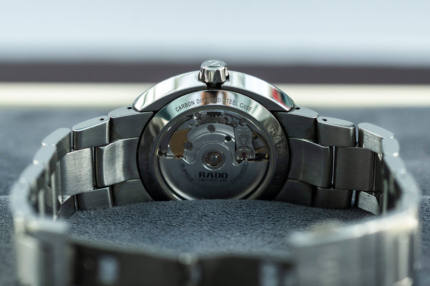 RADO D-STAR AUTOMATIC WHITE DIAL TITANIUM SWISS PRELOVED WATCH