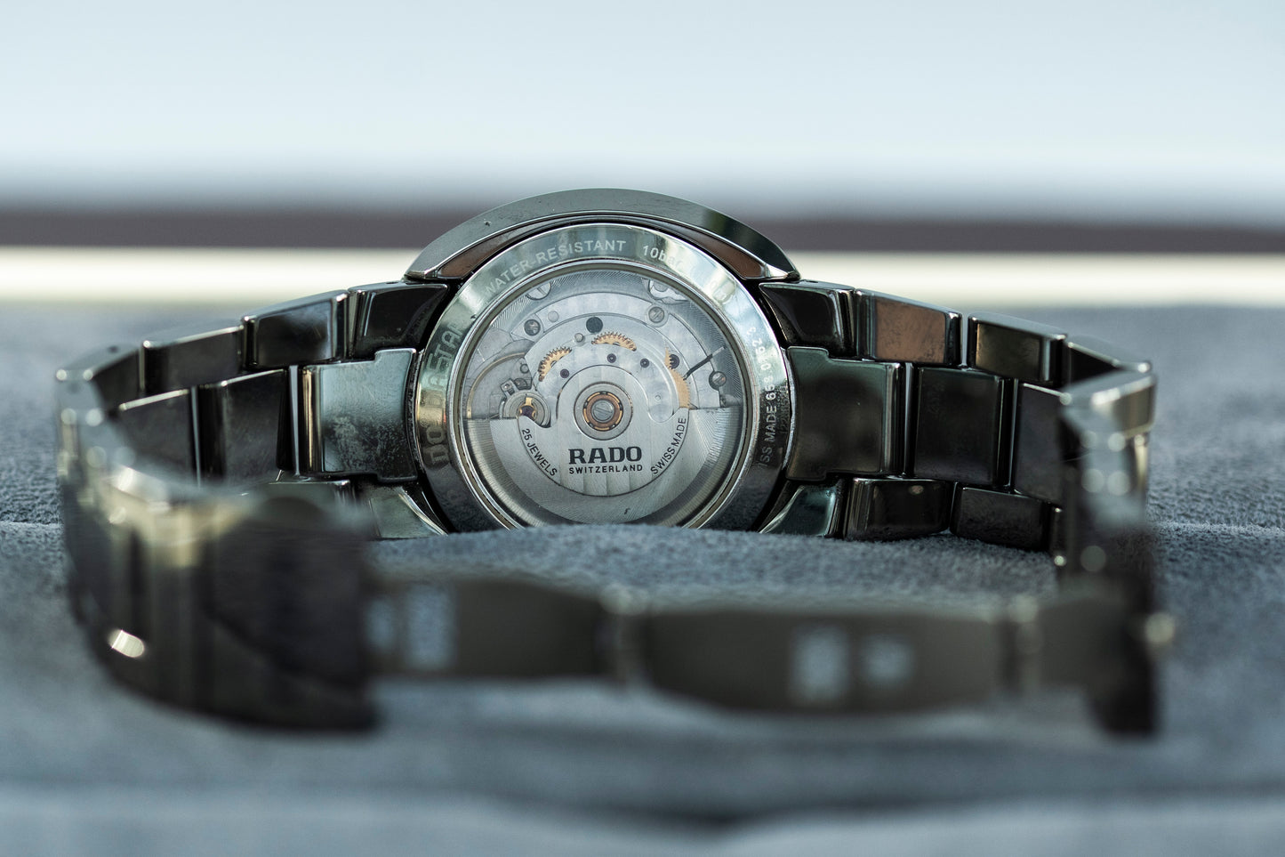 RADO D-STAR AUTOMATIC WHITE DIAL TITANIUM SWISS PRELOVED WATCH