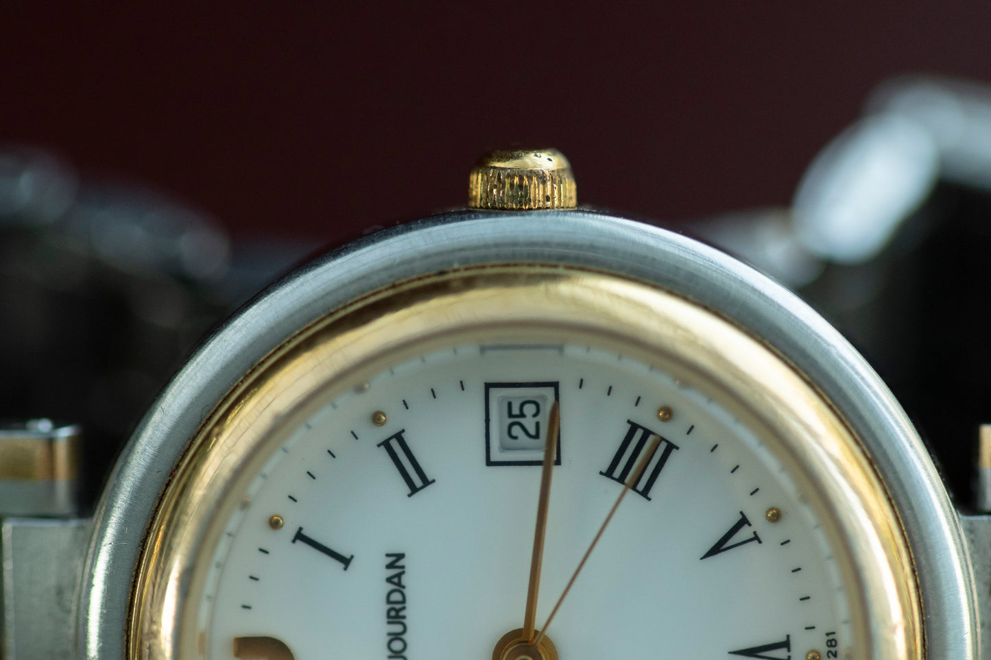 CHARLES JOURDAN TWO-TONE QUARTZ SWITZERLAND PRE-LOVED WATCH