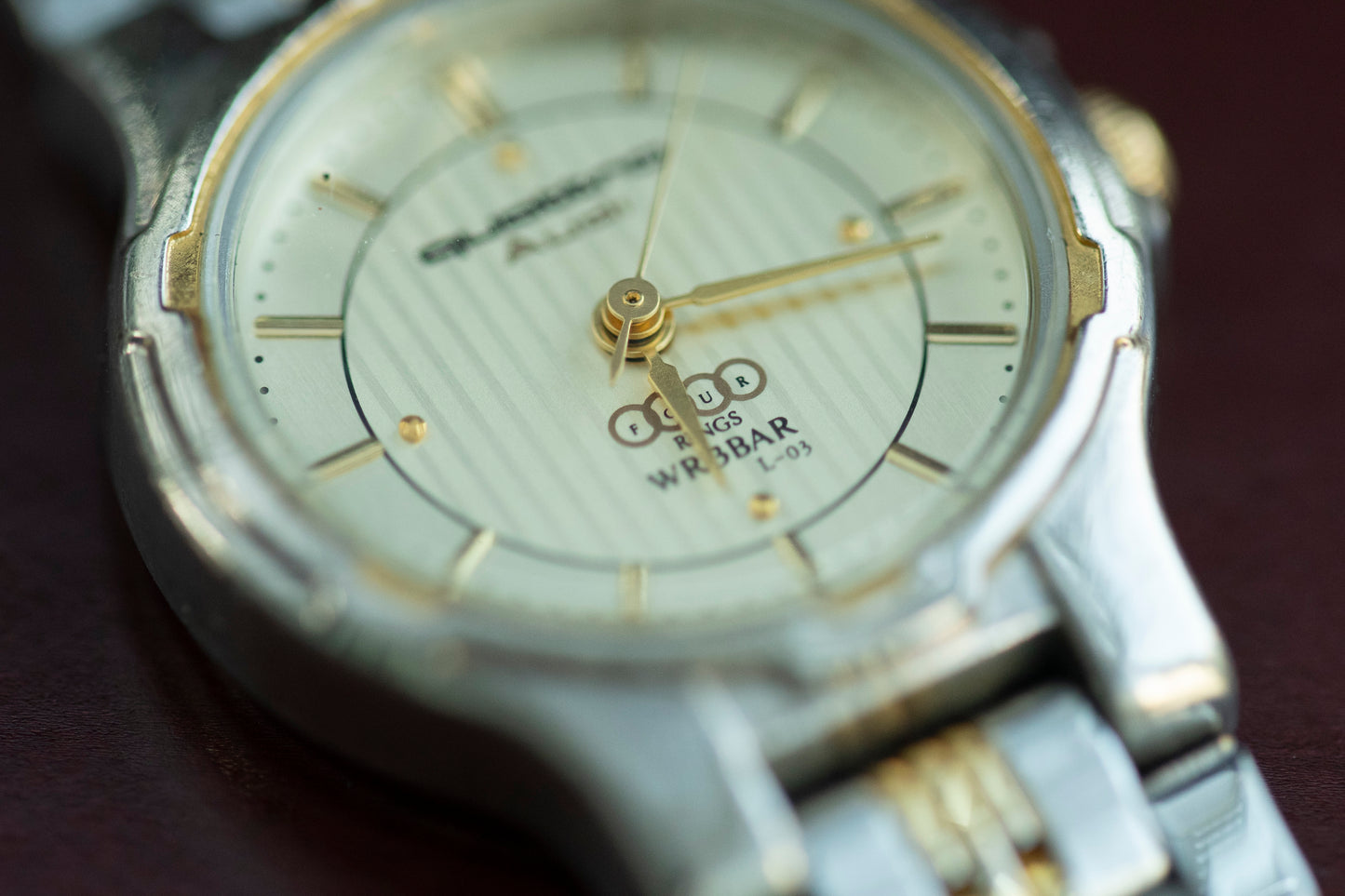 AUDI QUATTRO QUARTZ COUNTRY OF ORIGIN NOT MARKED PRE-LOVED WATCH