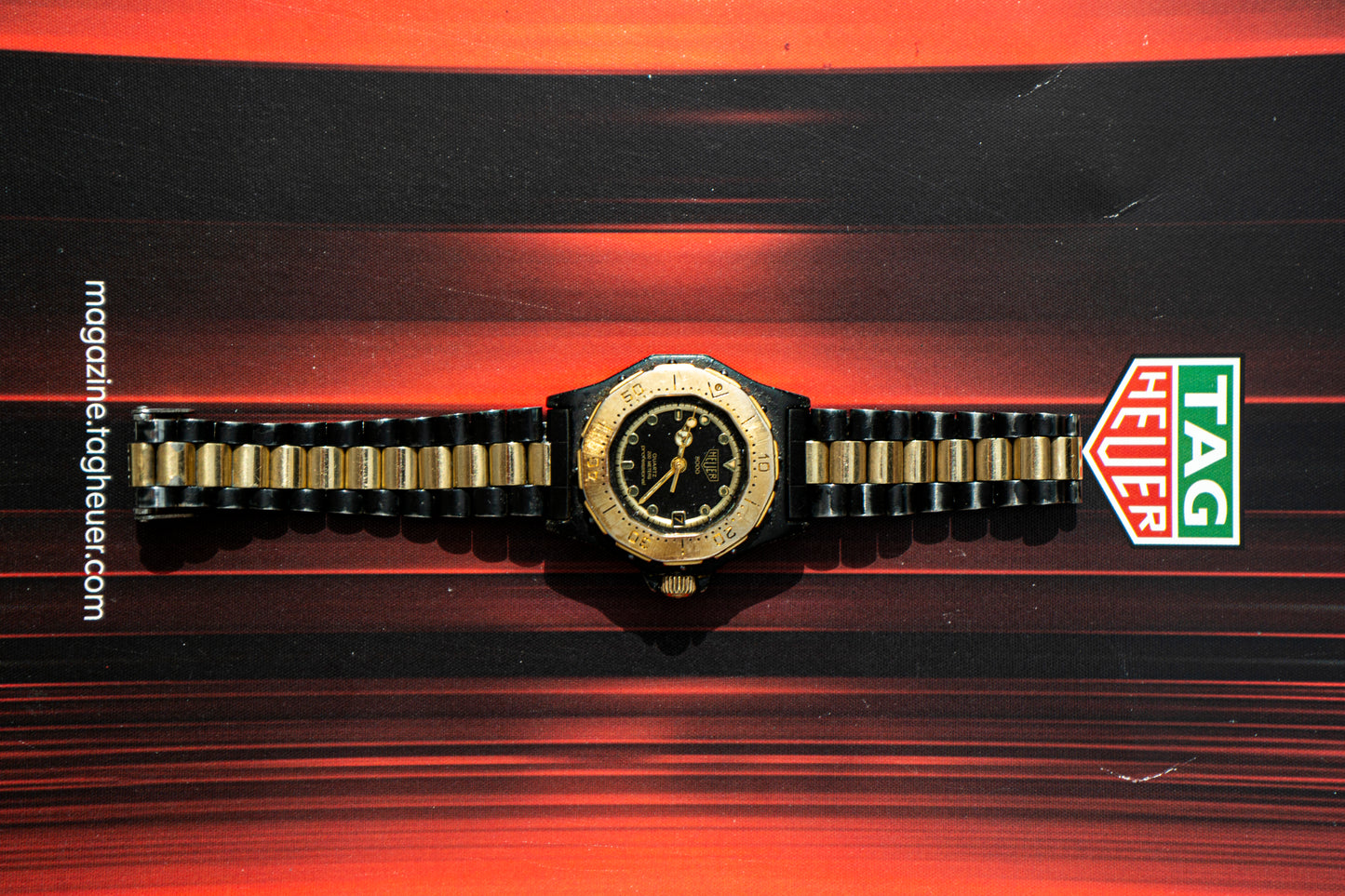 TAG HEUER 3000 GOLD PLATED SWISS QUARTZ PRELOVED WATCH