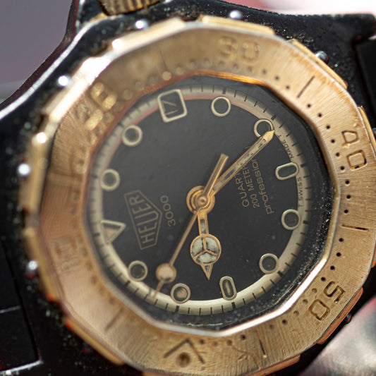TAG HEUER 3000 GOLD PLATED SWISS QUARTZ PRELOVED WATCH