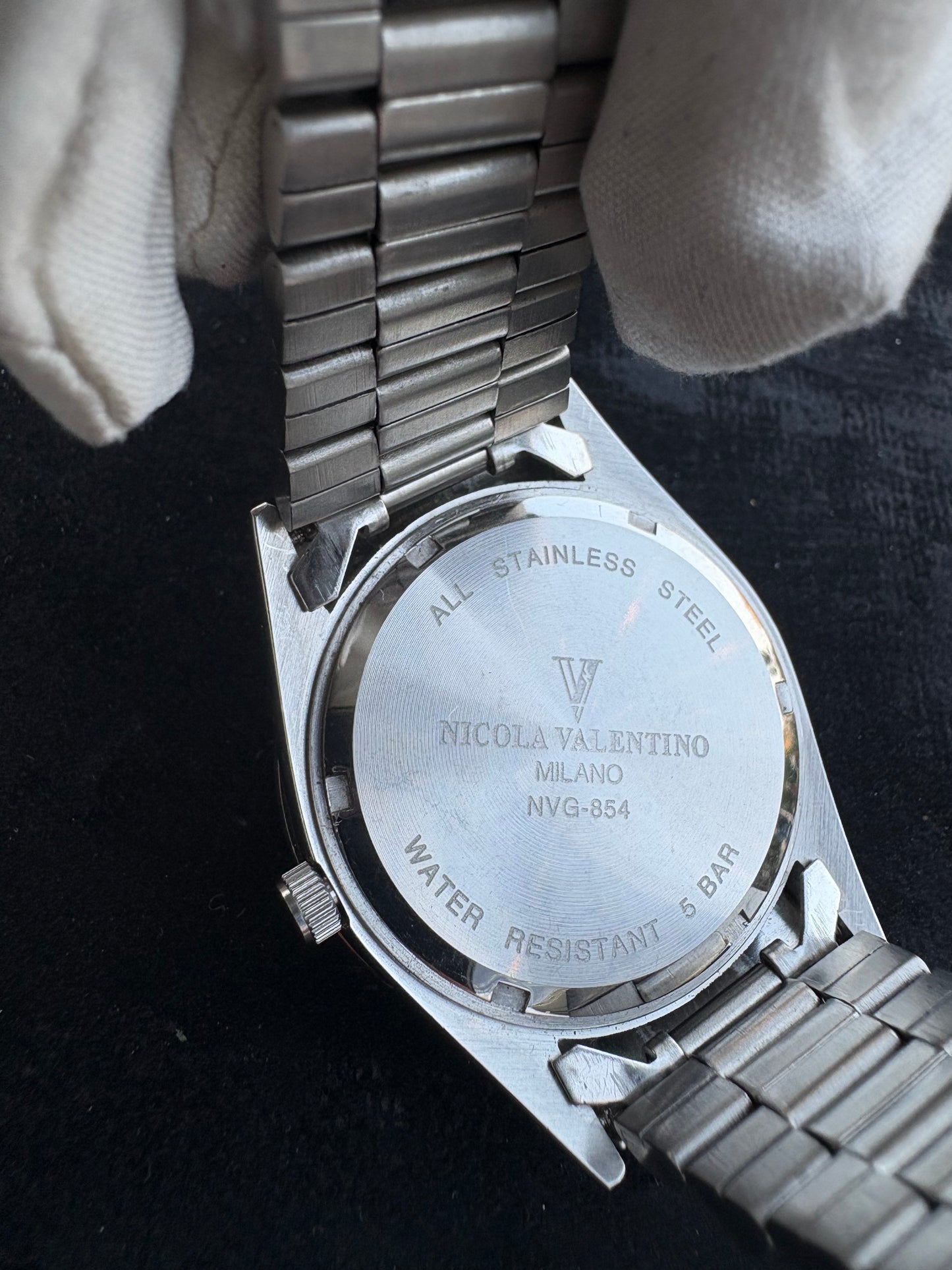 NICOLA VALENTINO MILANO QUARTZ PRE-OWNED WATCH