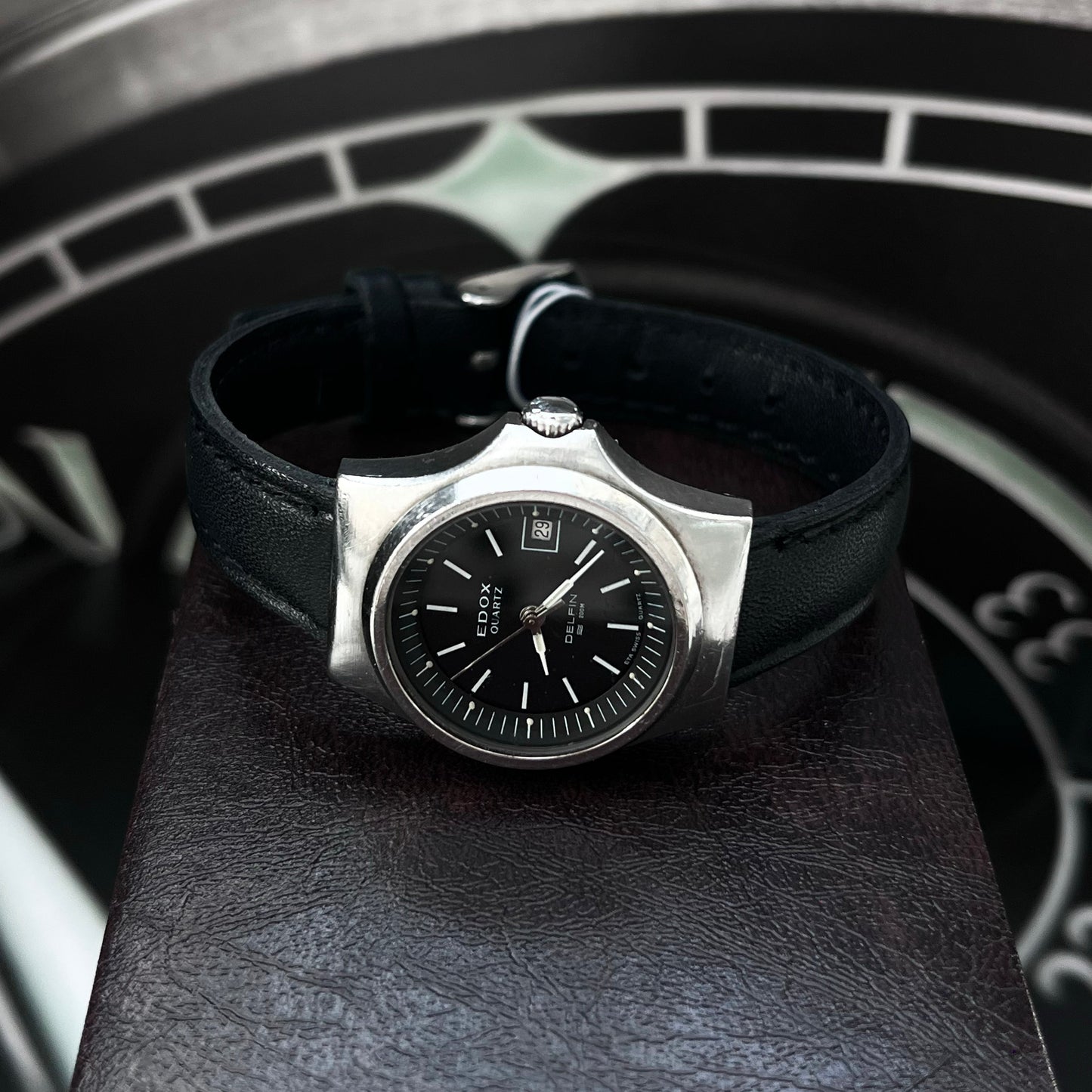 EDOX DELFIN STEEL SWISS QUARTZ WATCH