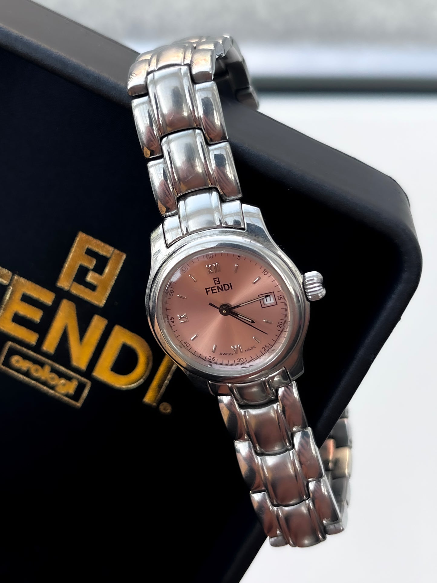 FENDI 2100L FULL SET PRELOVED QUARTZ LADIES SWISS WATCH